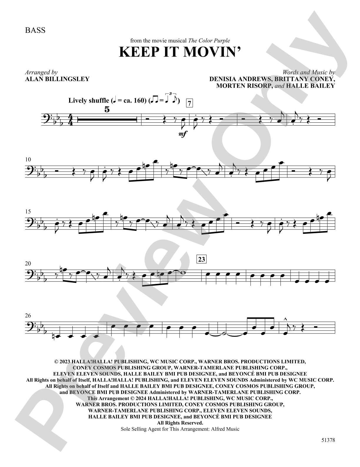 Keep It Movin': String Bass