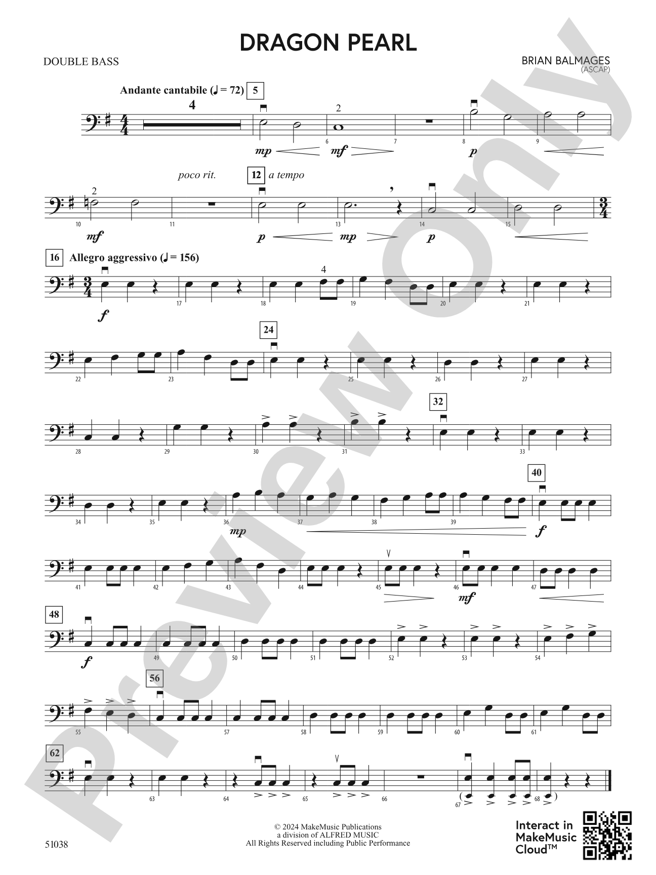 Dragon Pearl: String Bass