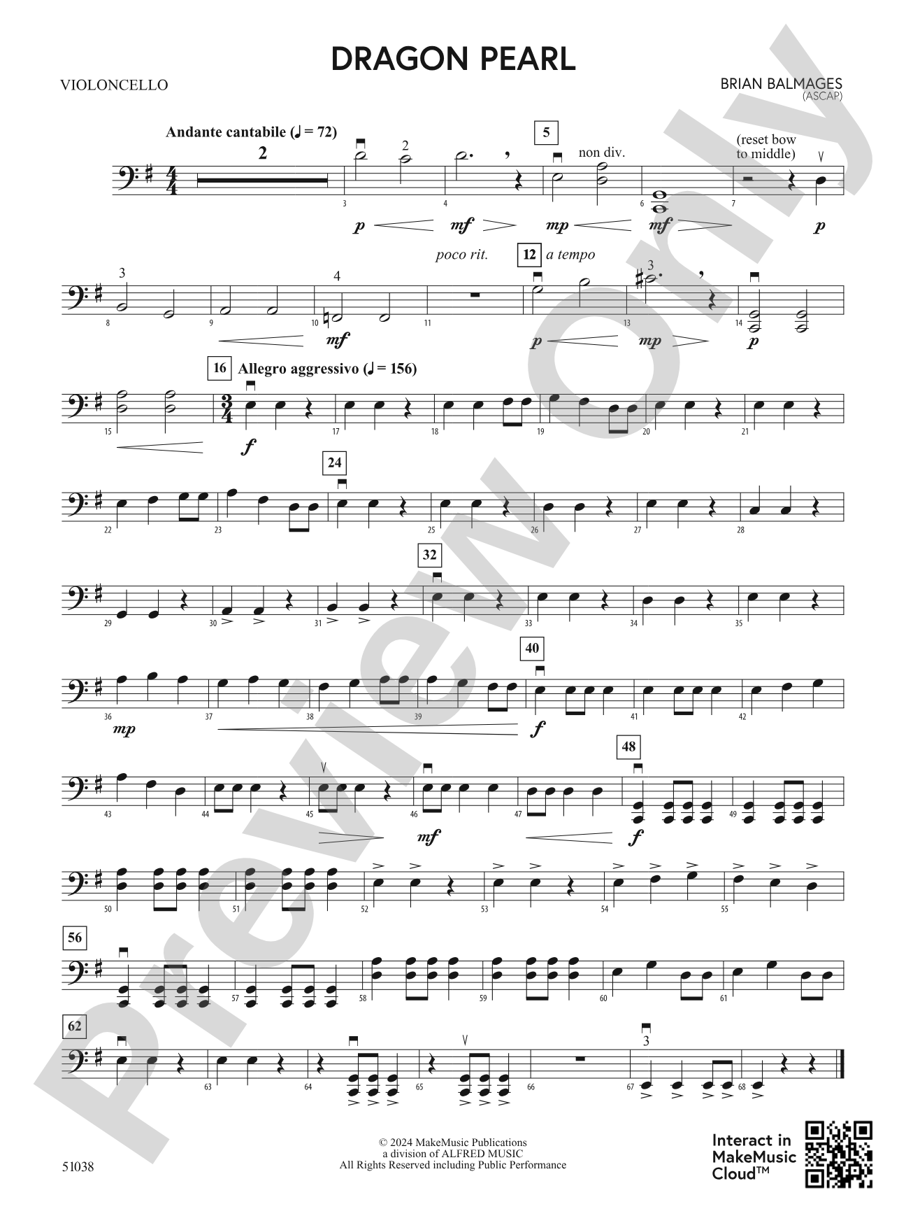 Dragon Pearl: Cello