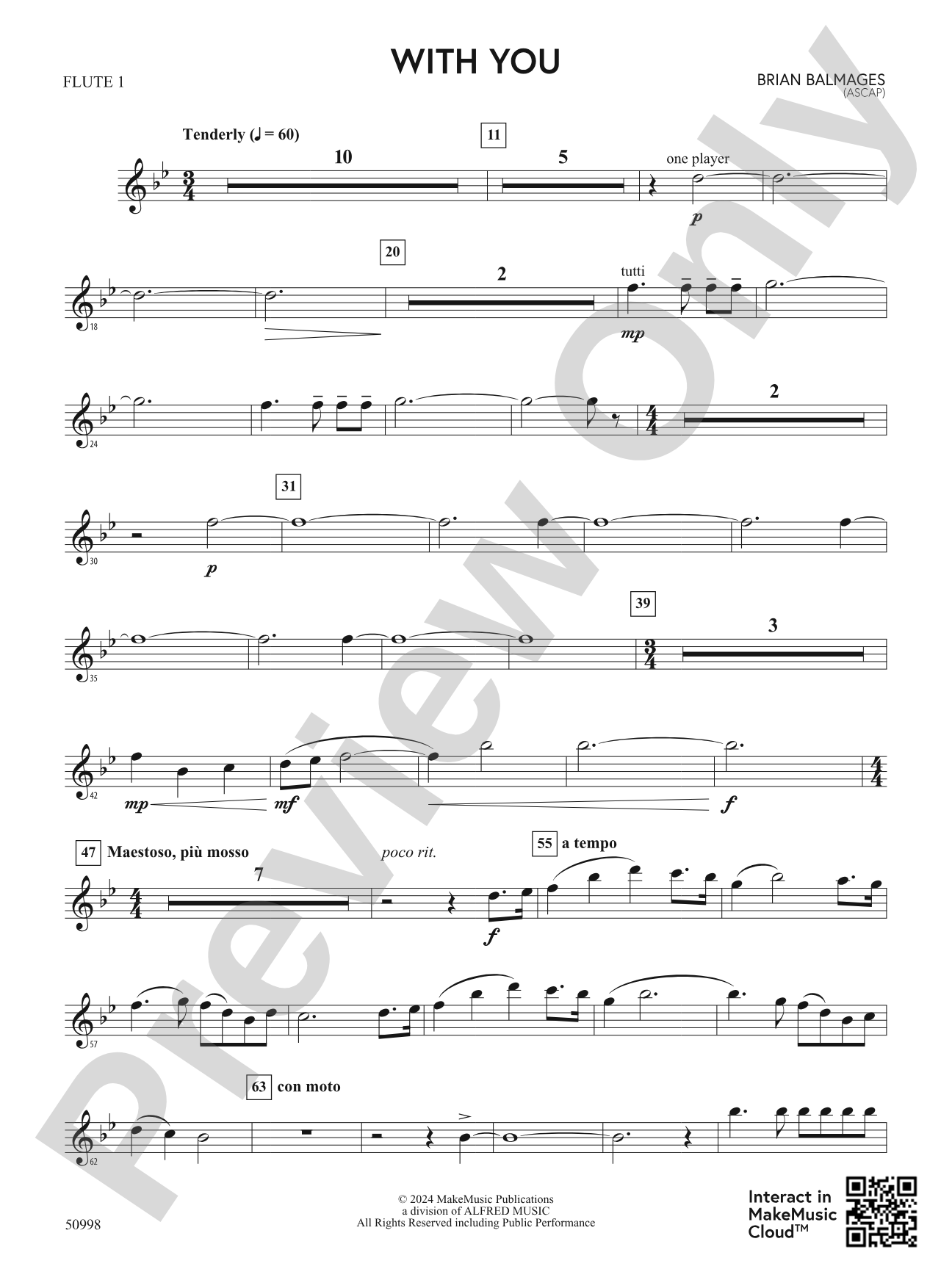 With You: Flute