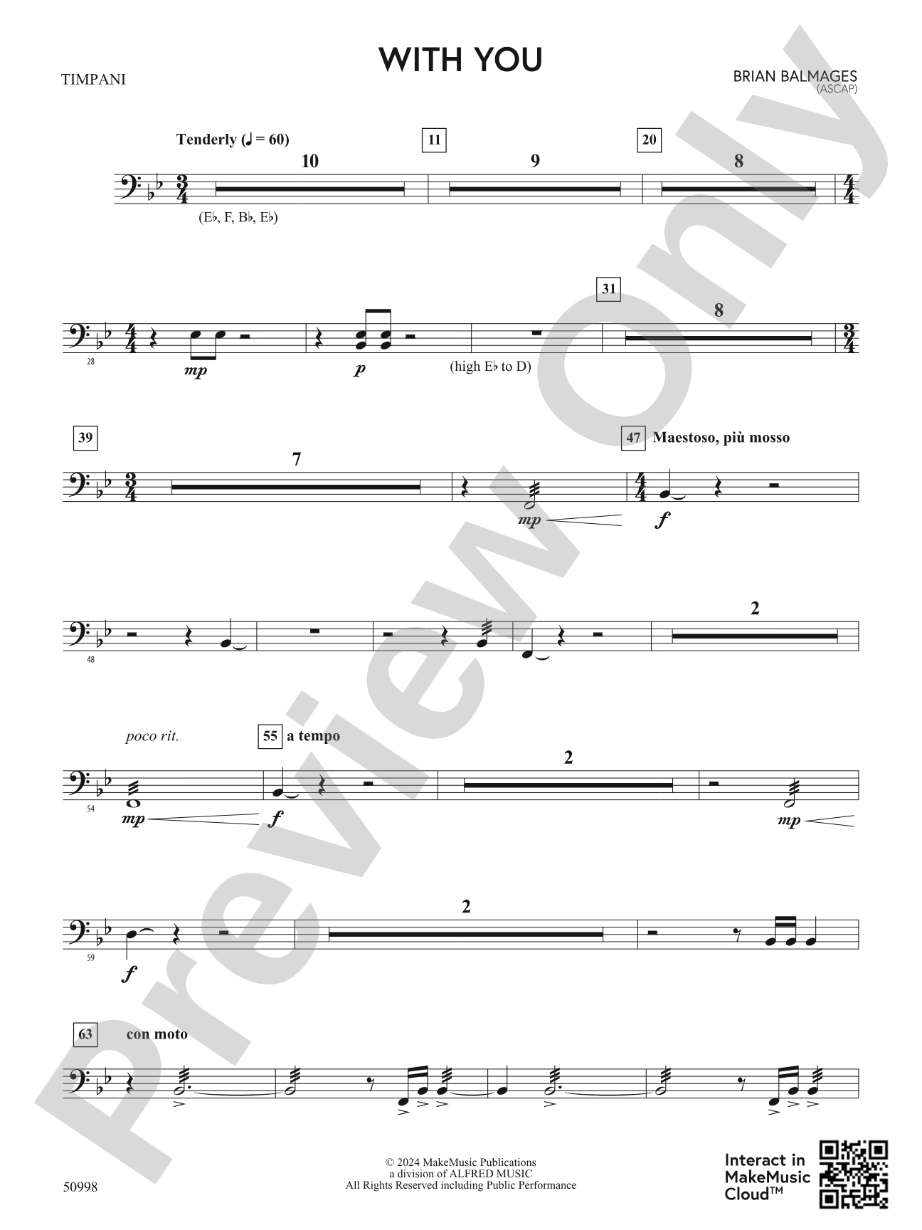 With You: Timpani