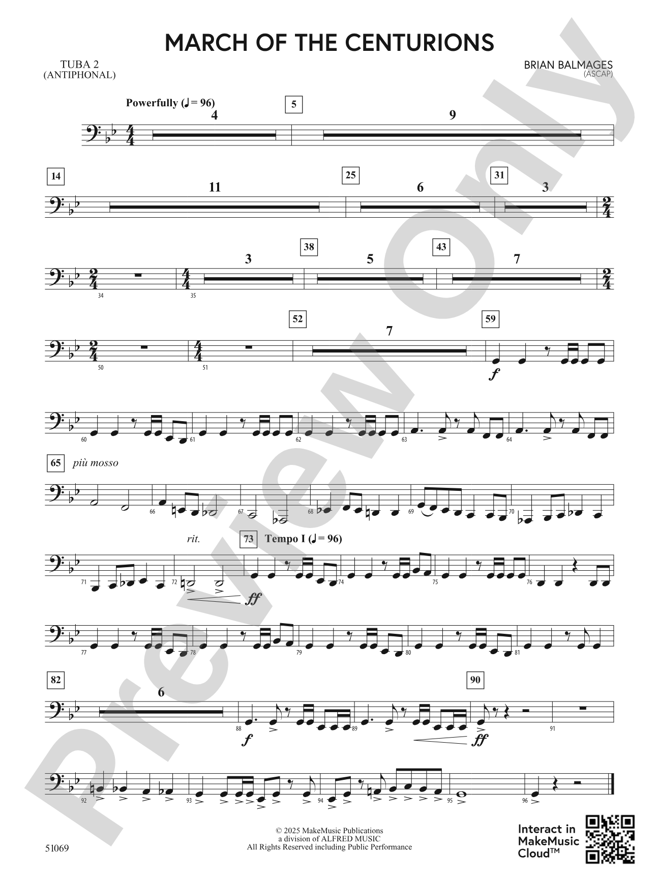 March of the Centurions: 2nd Tuba