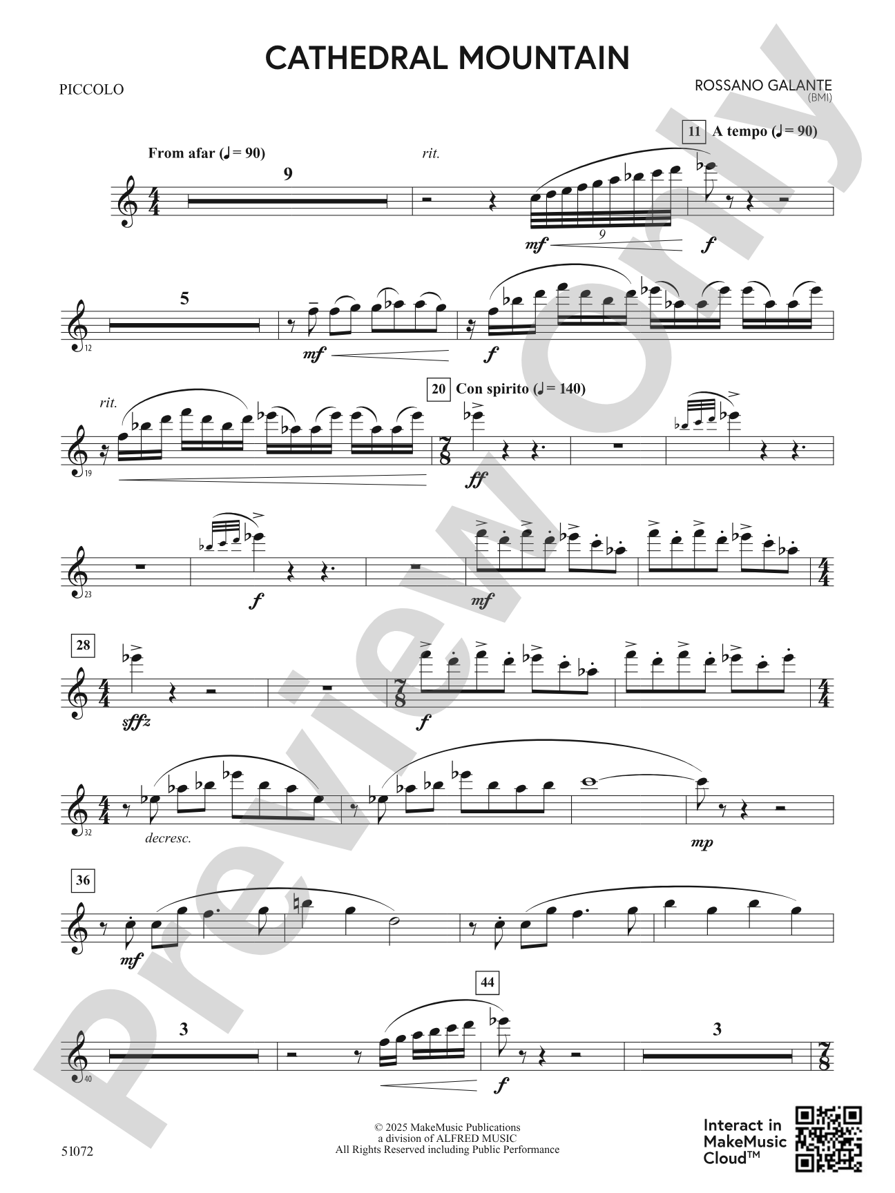 Cathedral Mountain: Piccolo