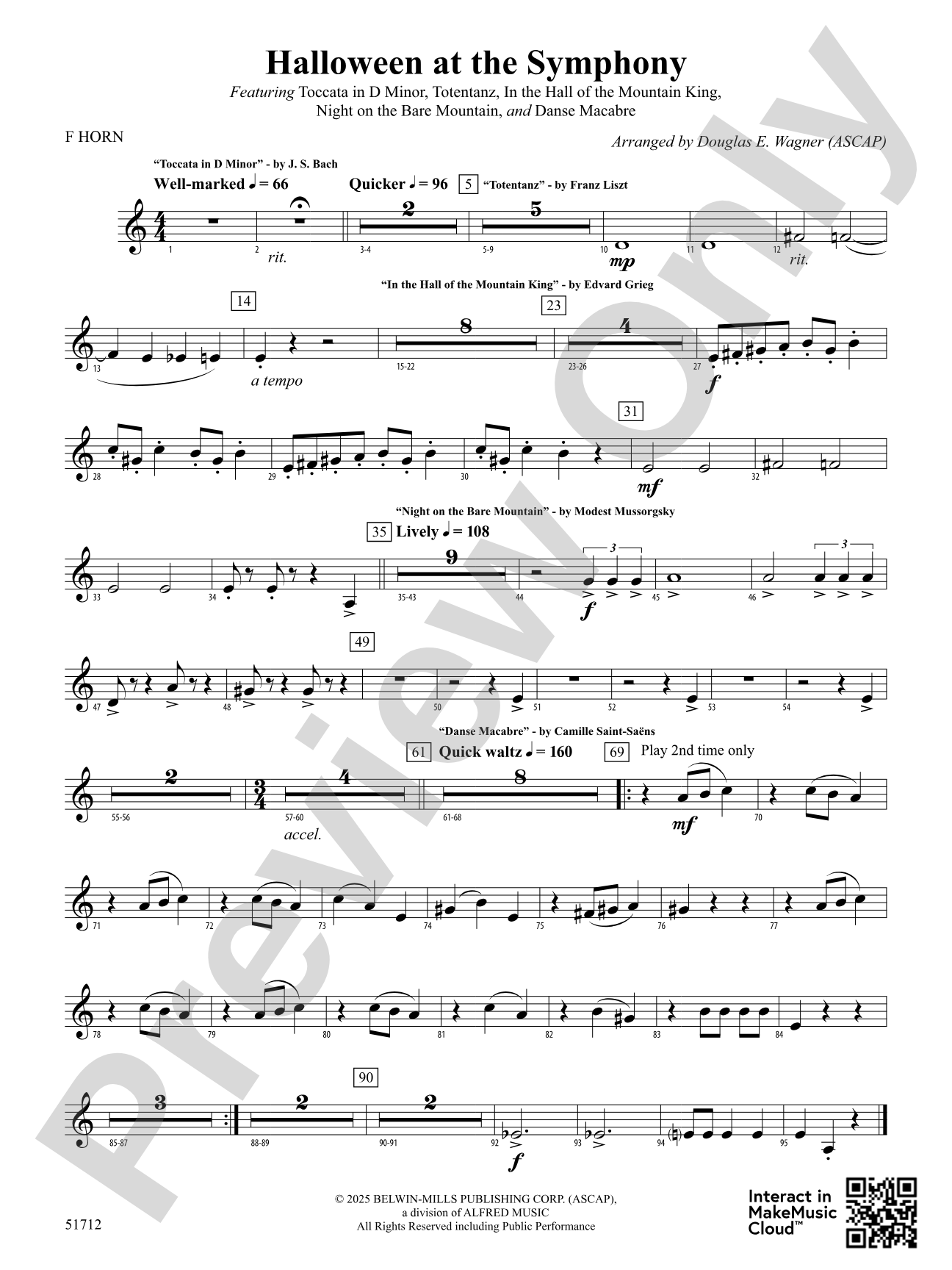 Halloween at the Symphony: 1st F Horn