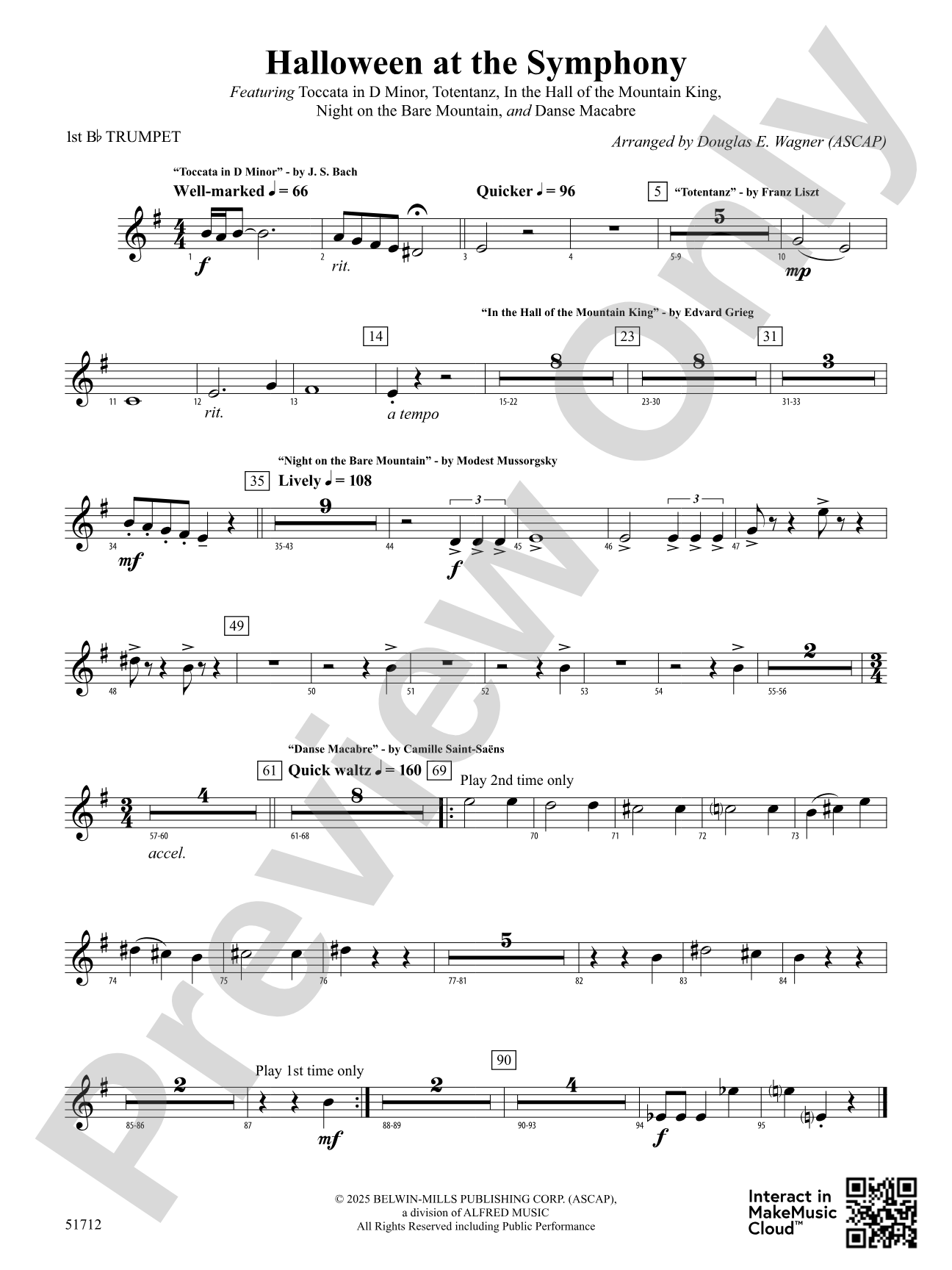 Halloween at the Symphony: 1st B-flat Trumpet