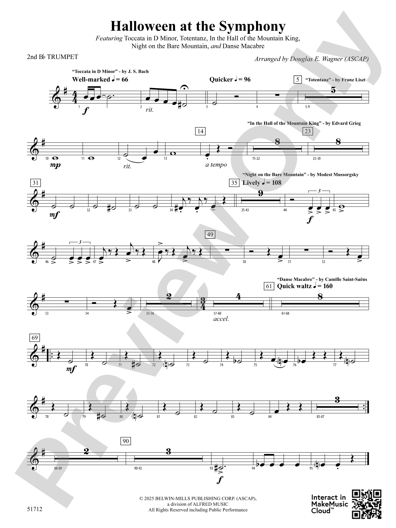 Halloween at the Symphony: 2nd B-flat Trumpet
