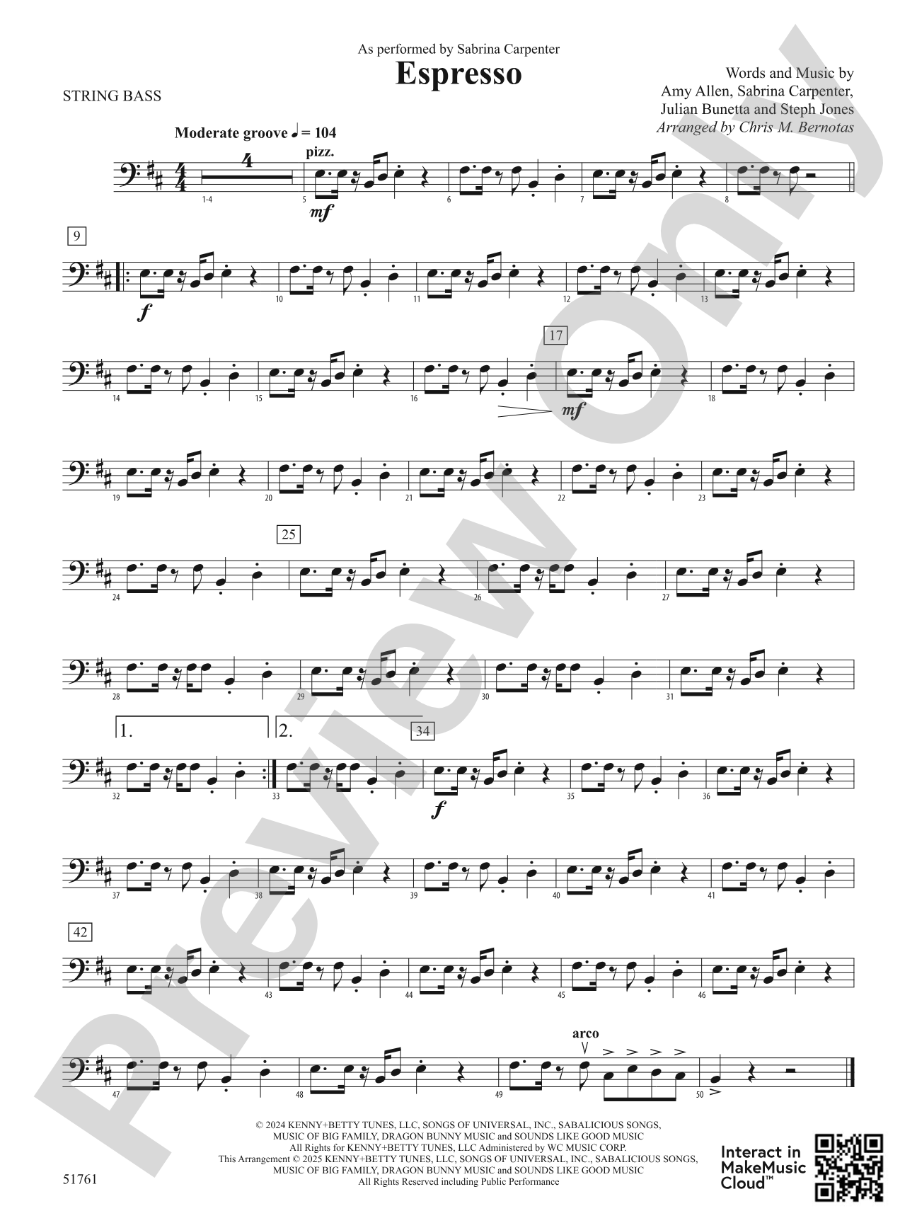 Espresso: String Bass