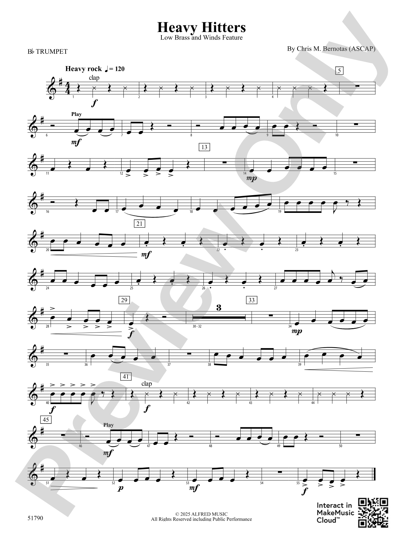 Heavy Hitters: 1st B-flat Trumpet
