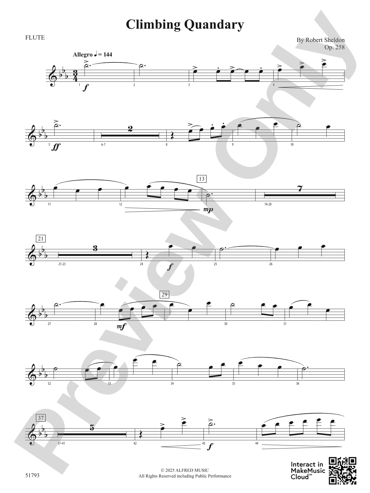 Climbing Quandary: Flute