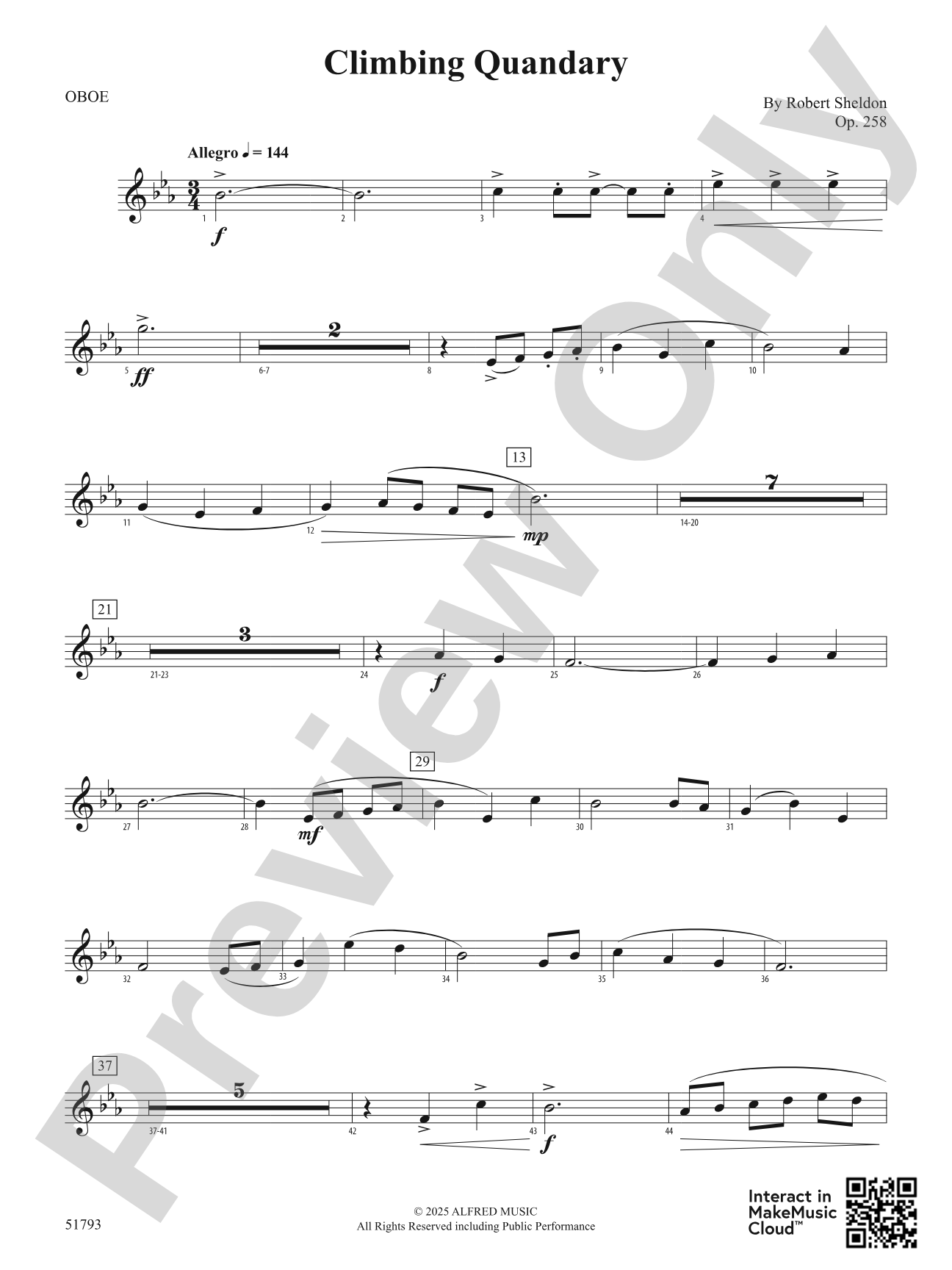 Climbing Quandary: Oboe