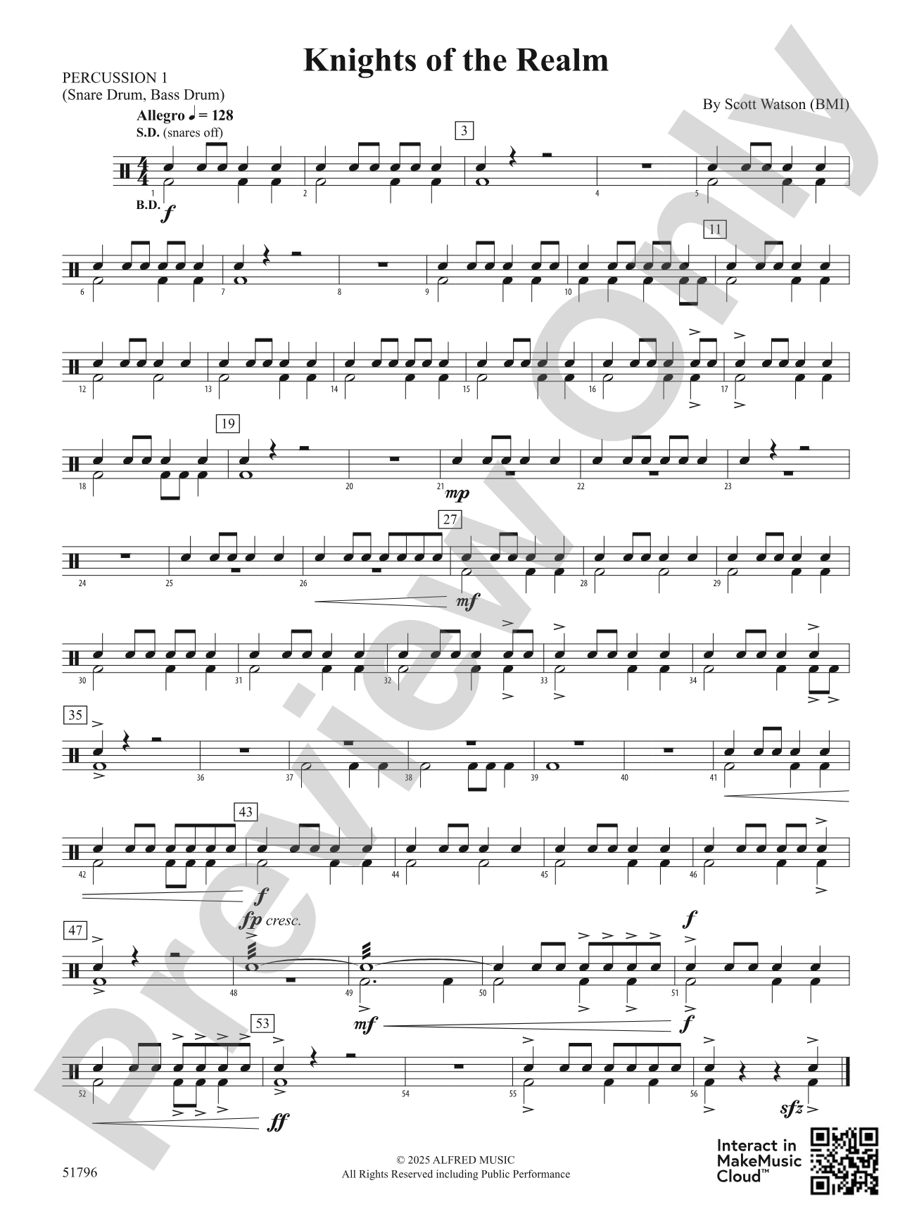 Knights of the Realm: 1st Percussion