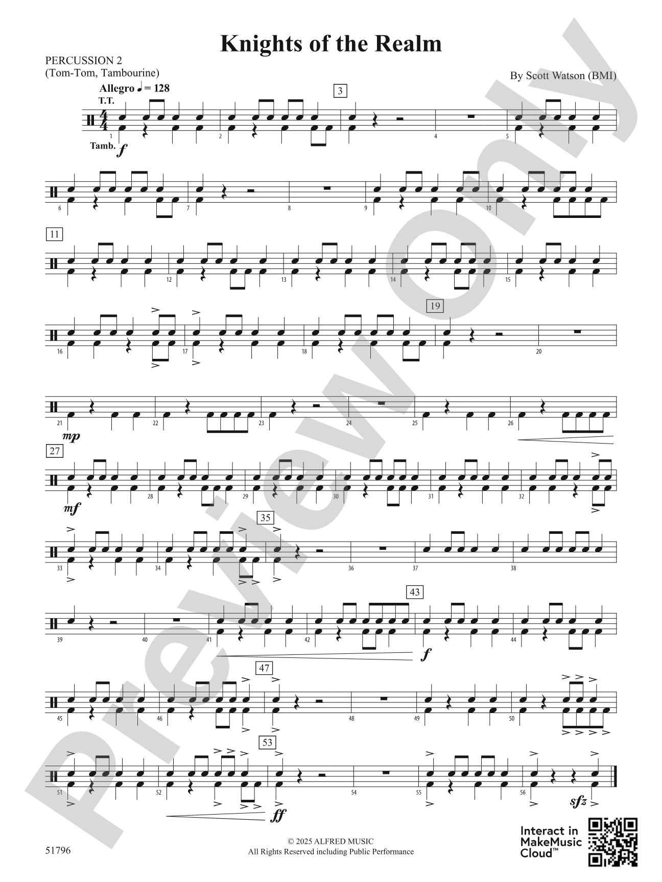 Knights of the Realm: 2nd Percussion