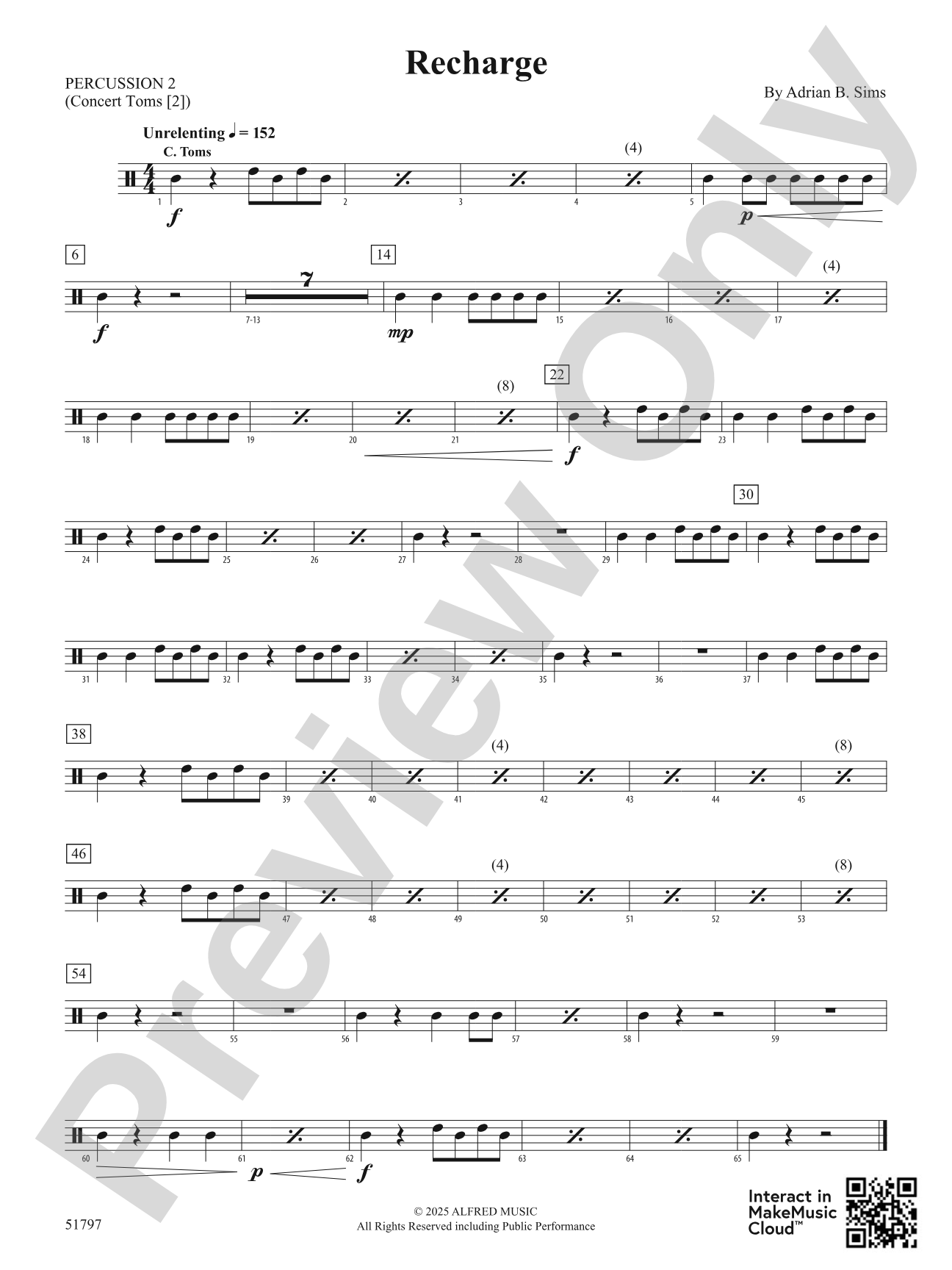 Recharge: 2nd Percussion