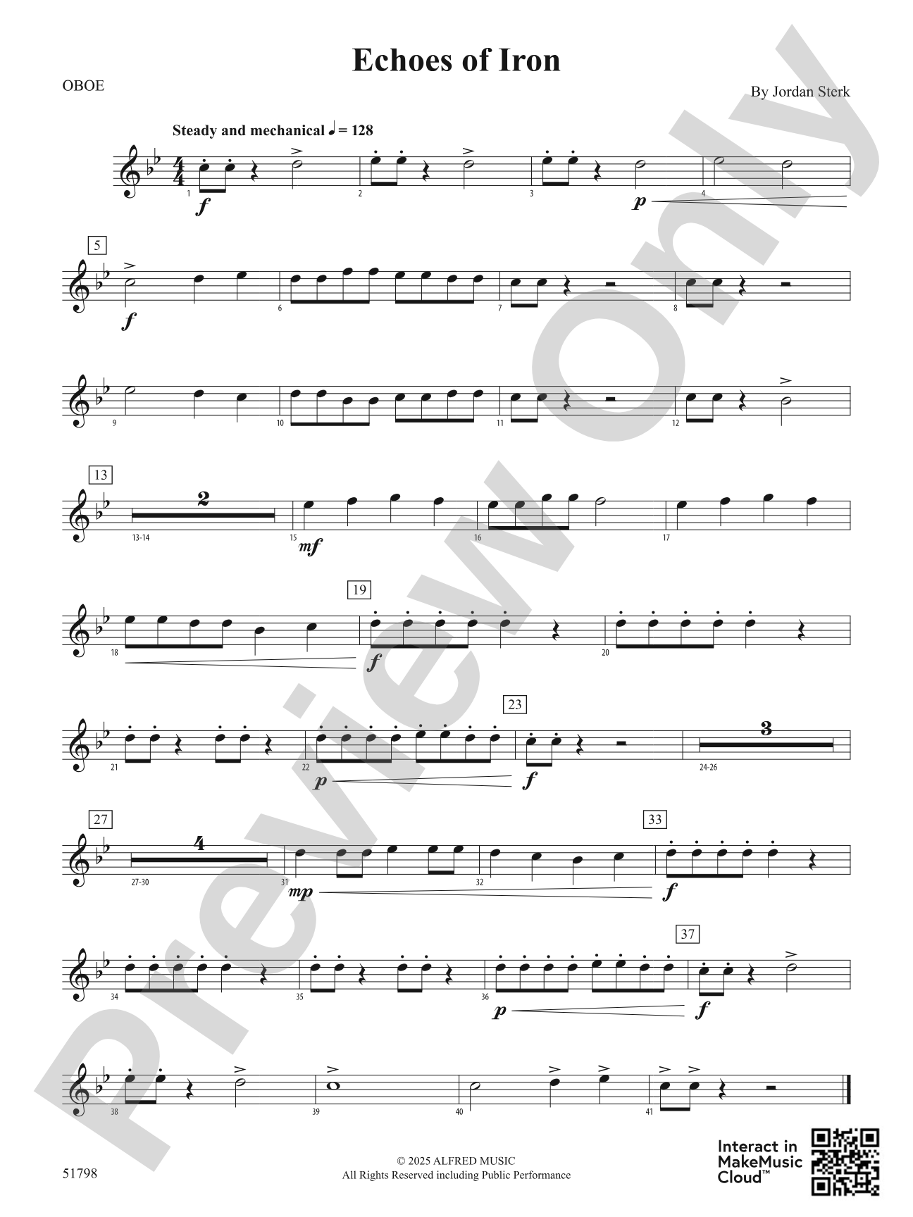Echoes of Iron: Oboe