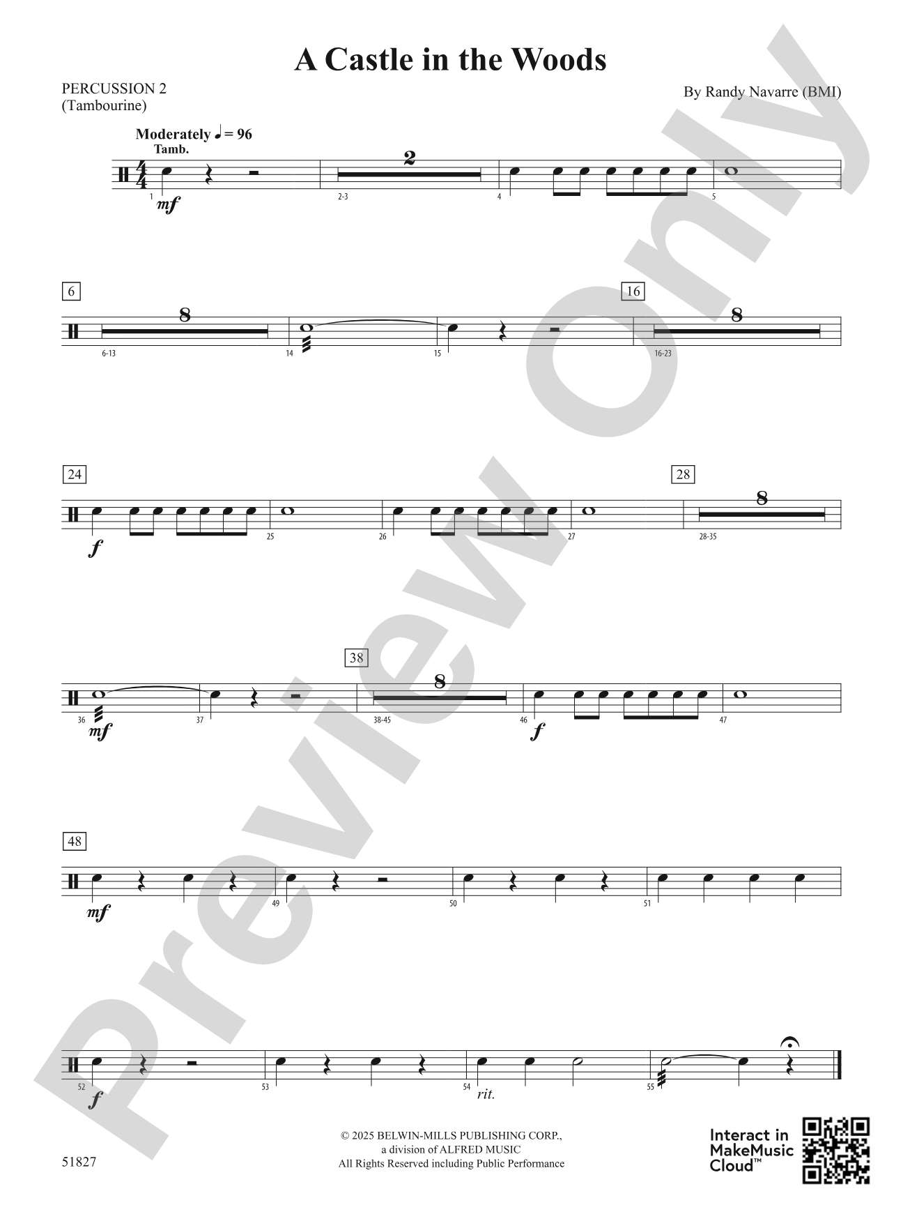 A Castle in the Woods: 2nd Percussion