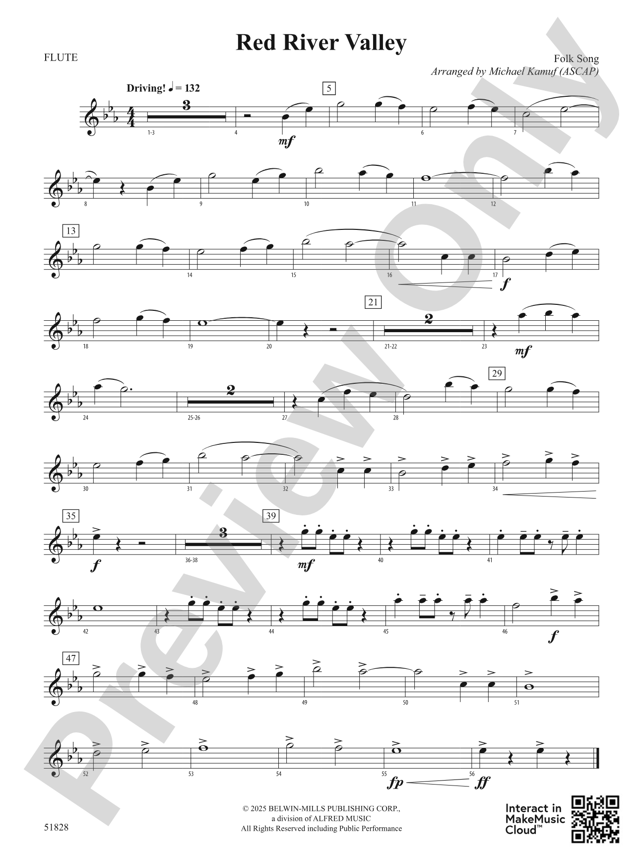 Red River Valley: Flute