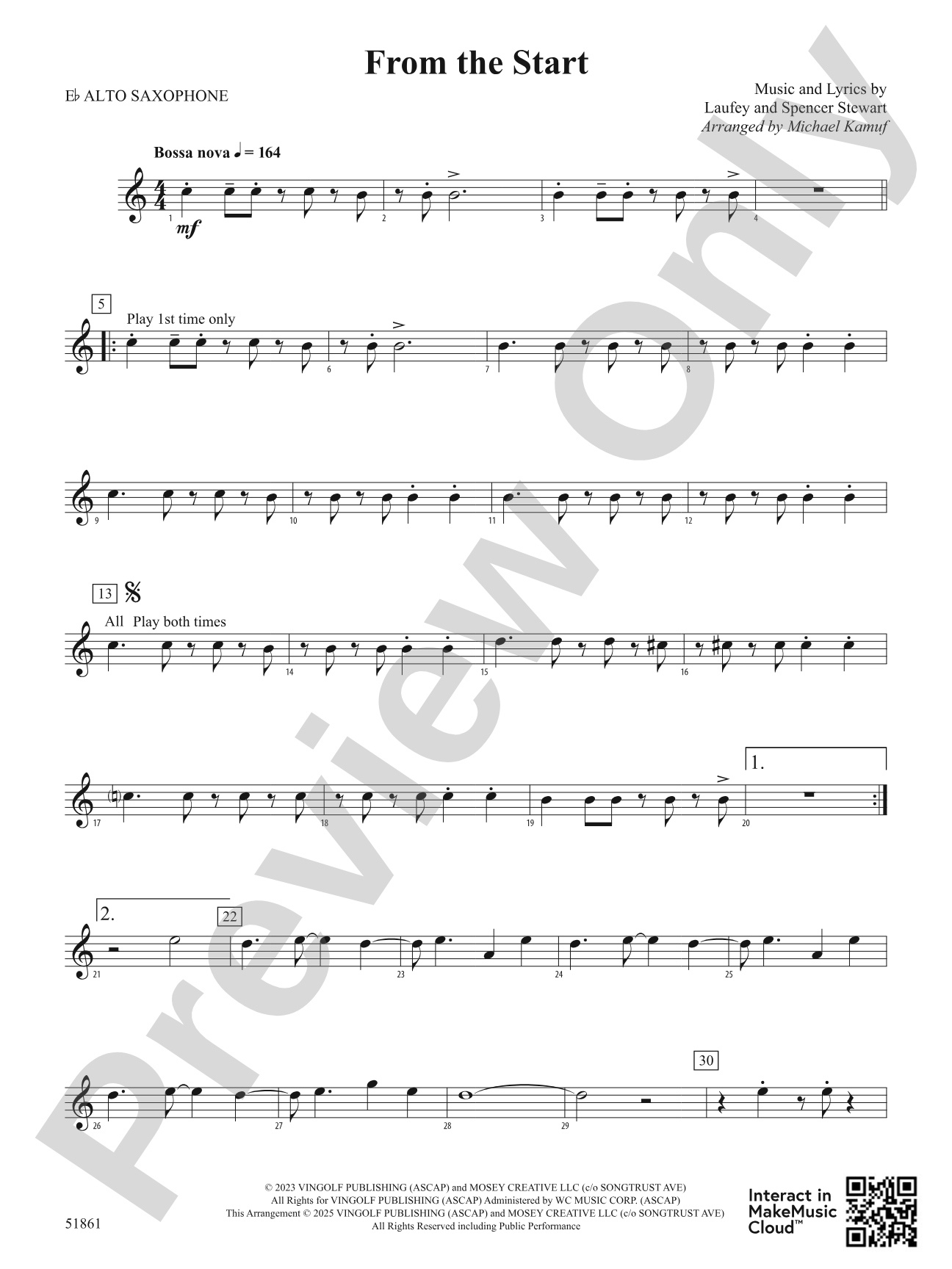 From the Start: E-flat Alto Saxophone