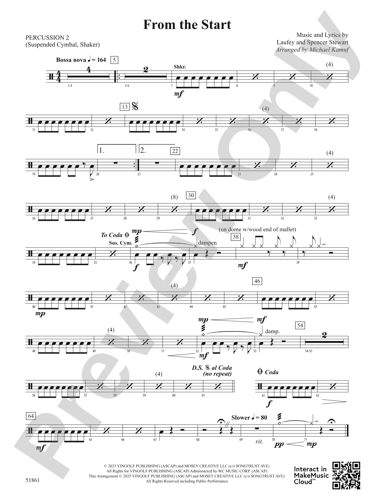 From the Start: 2nd Percussion