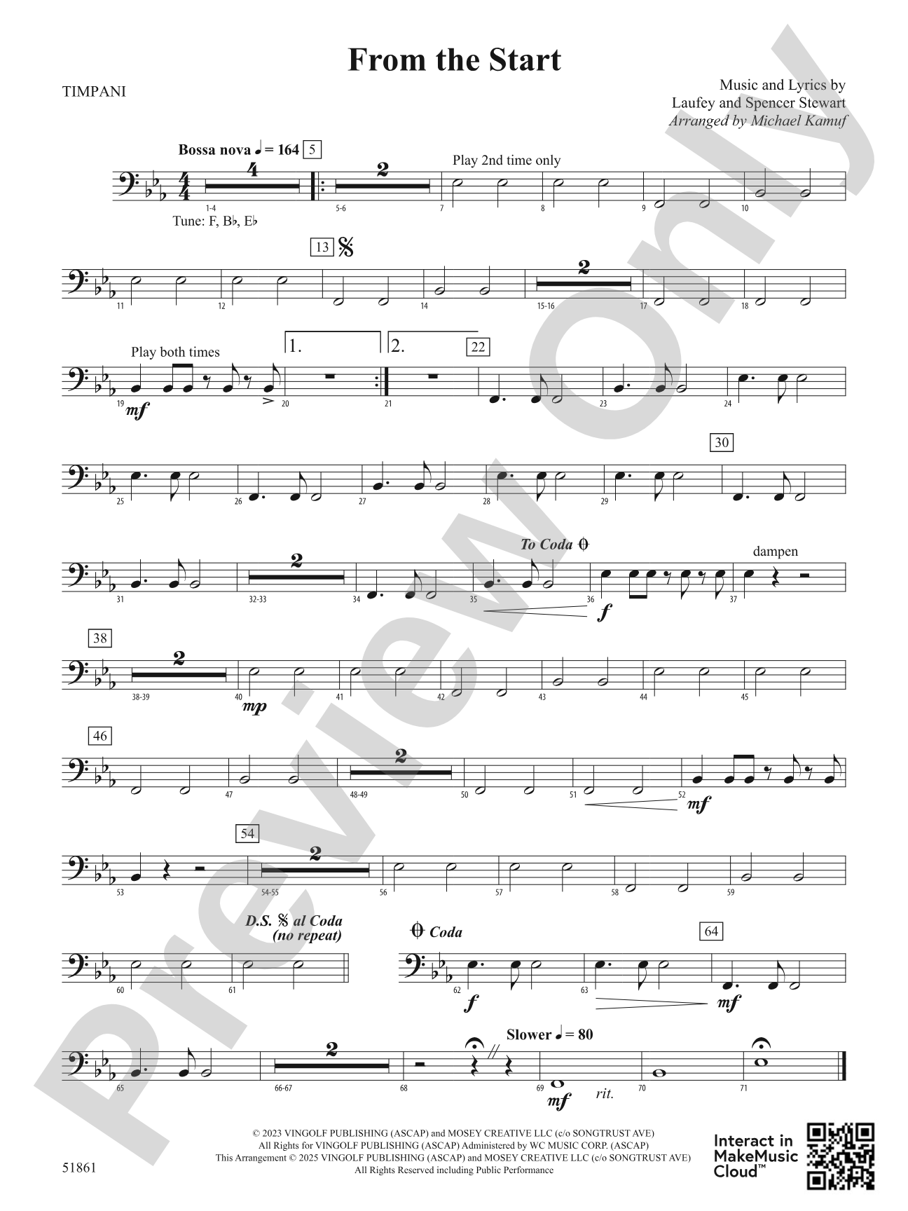 From the Start: Timpani