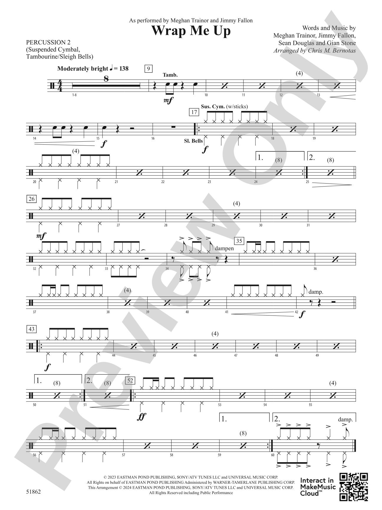 Wrap Me Up: 2nd Percussion