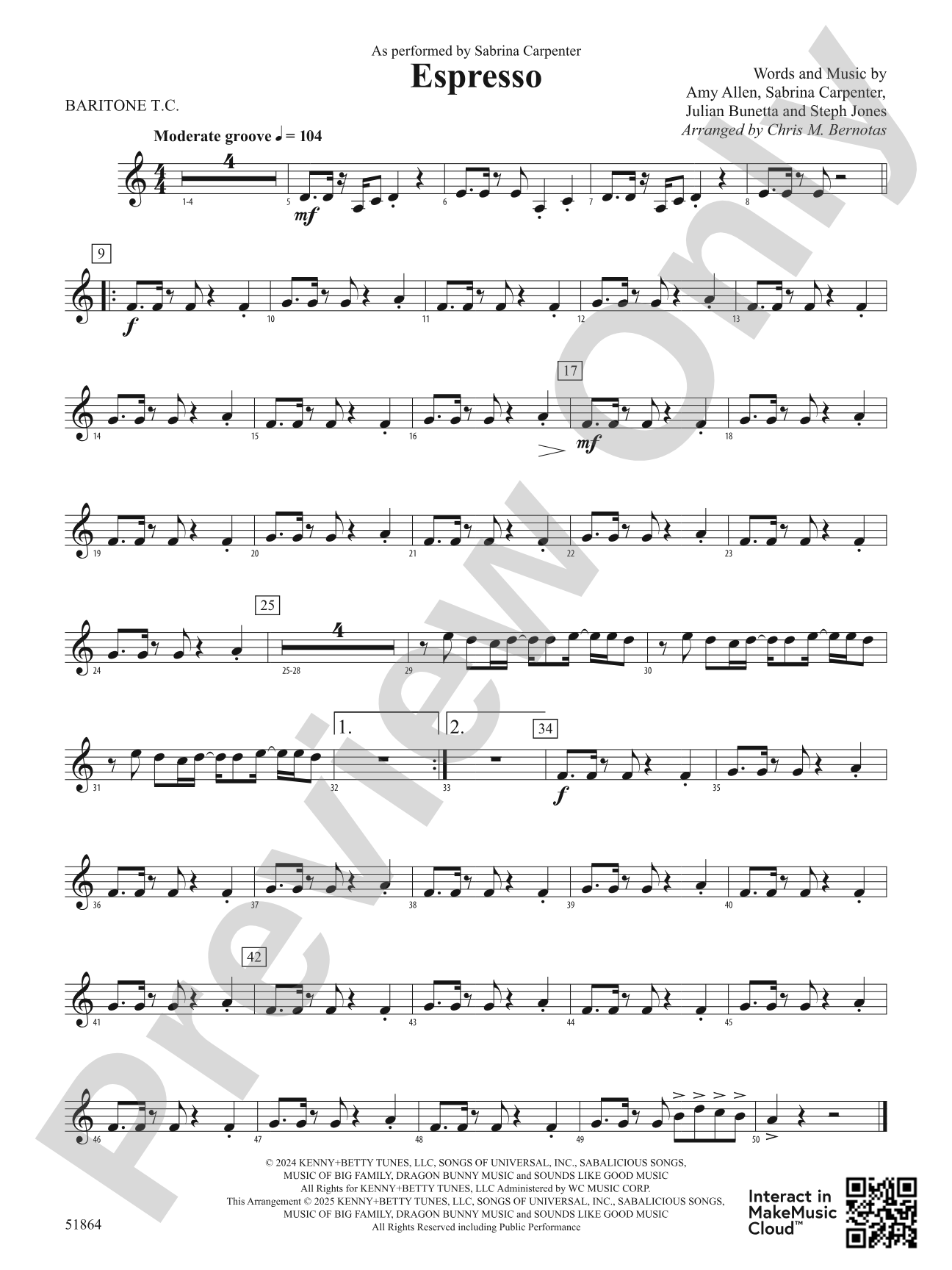 Espresso: Baritone T.C.