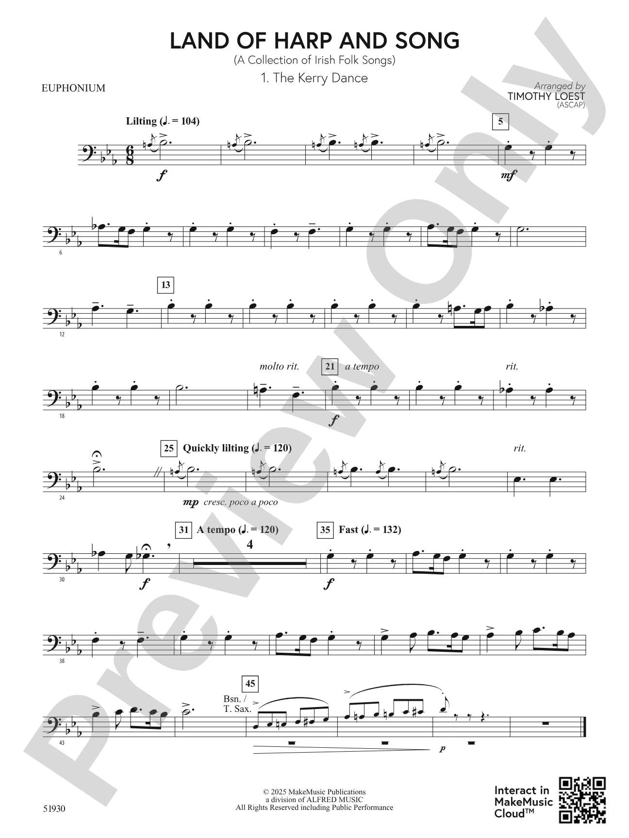 Land of Harp and Song: Baritone B.C.