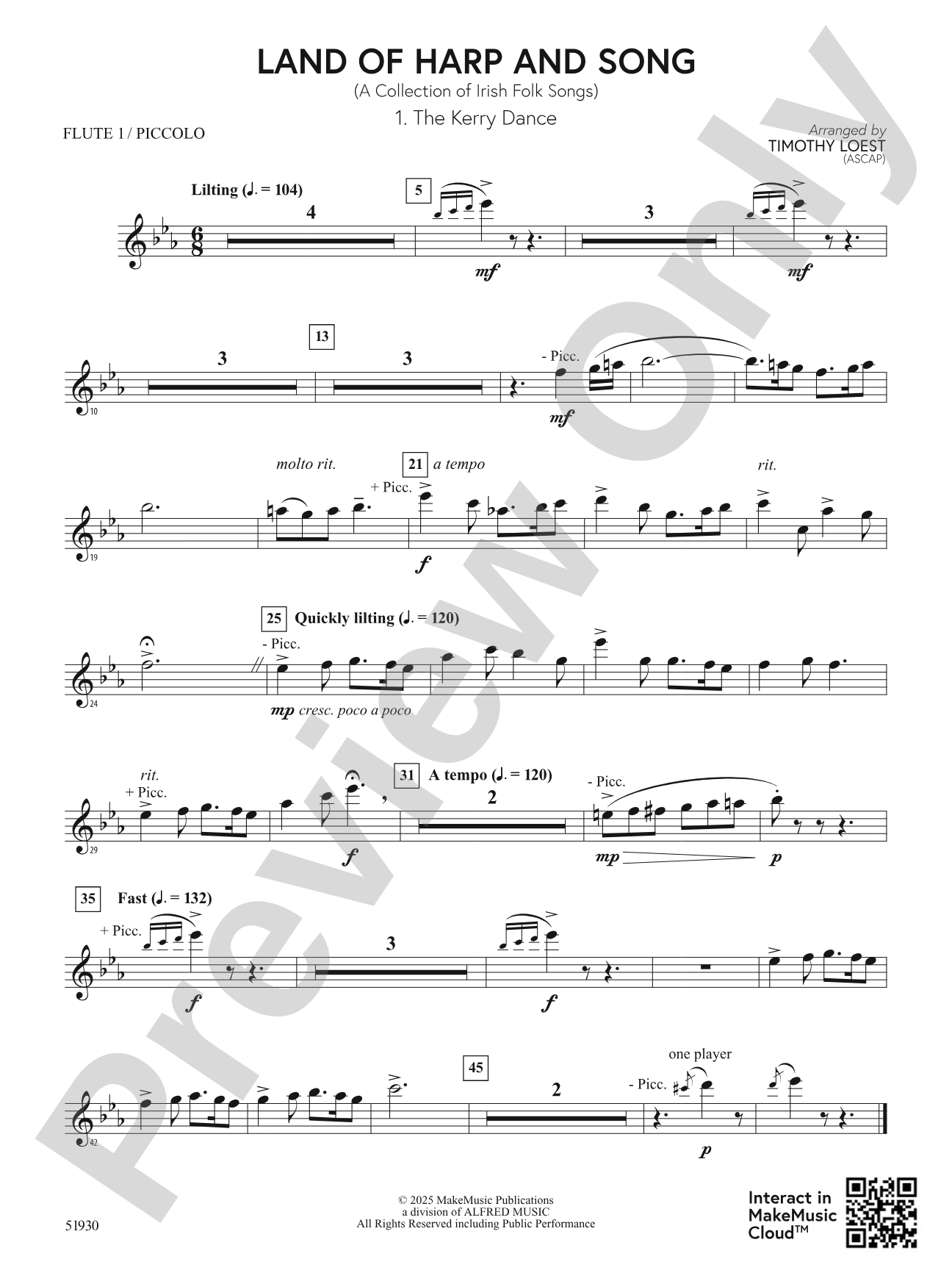 Land of Harp and Song: Flute