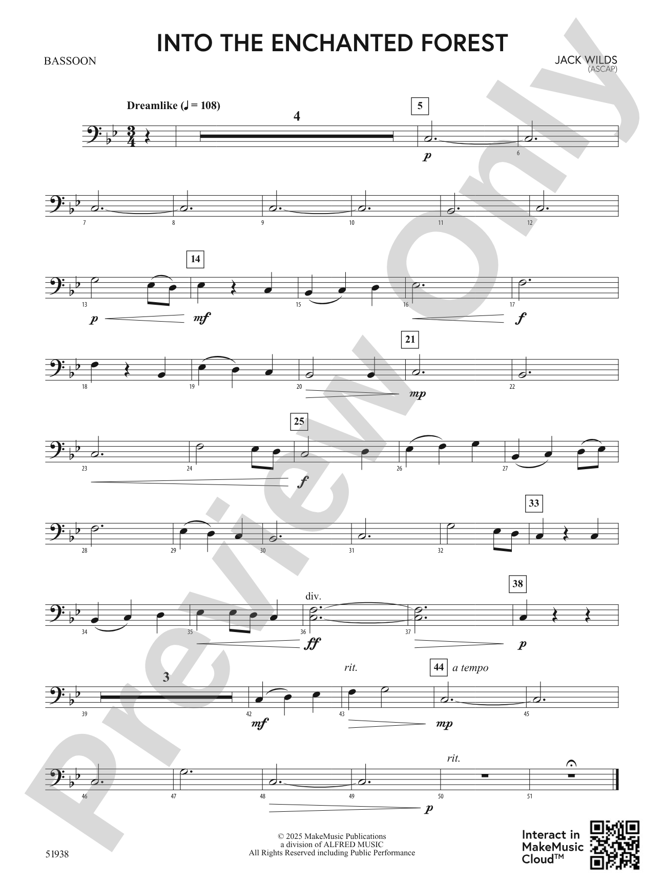 Into the Enchanted Forest: Bassoon