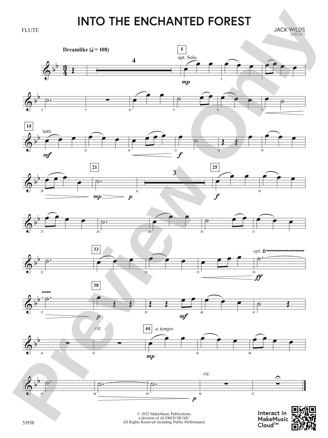 Into the Enchanted Forest: Flute