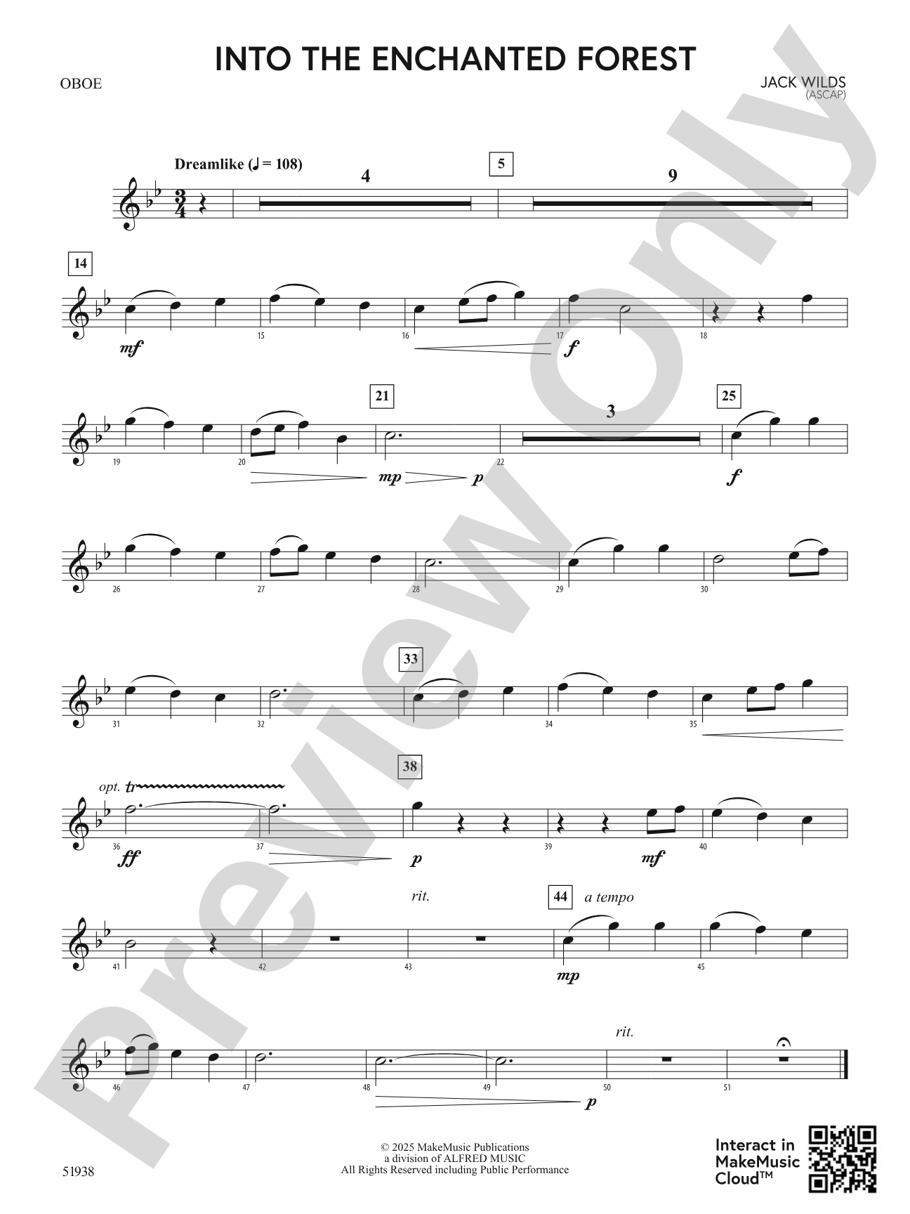 Into the Enchanted Forest: Oboe