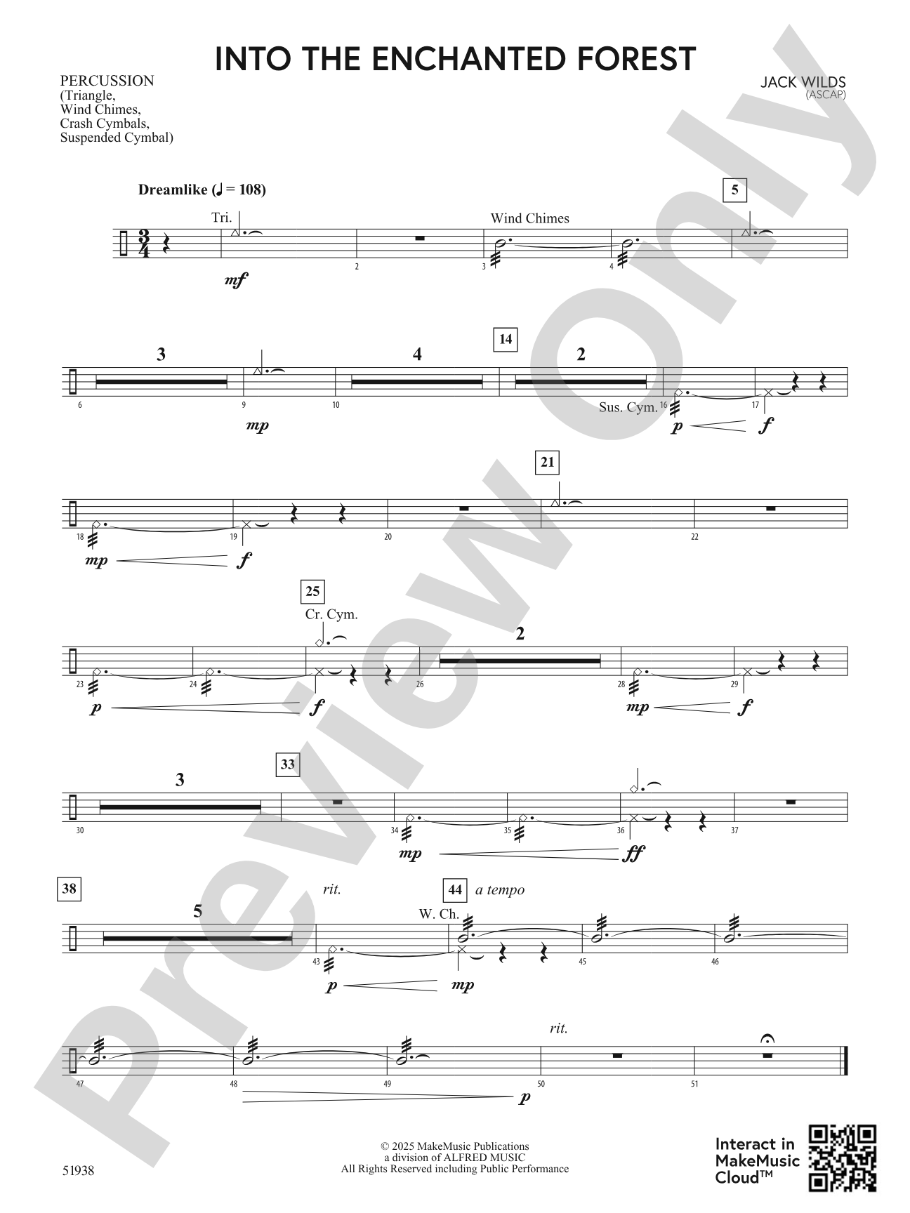 Into the Enchanted Forest: 1st Percussion