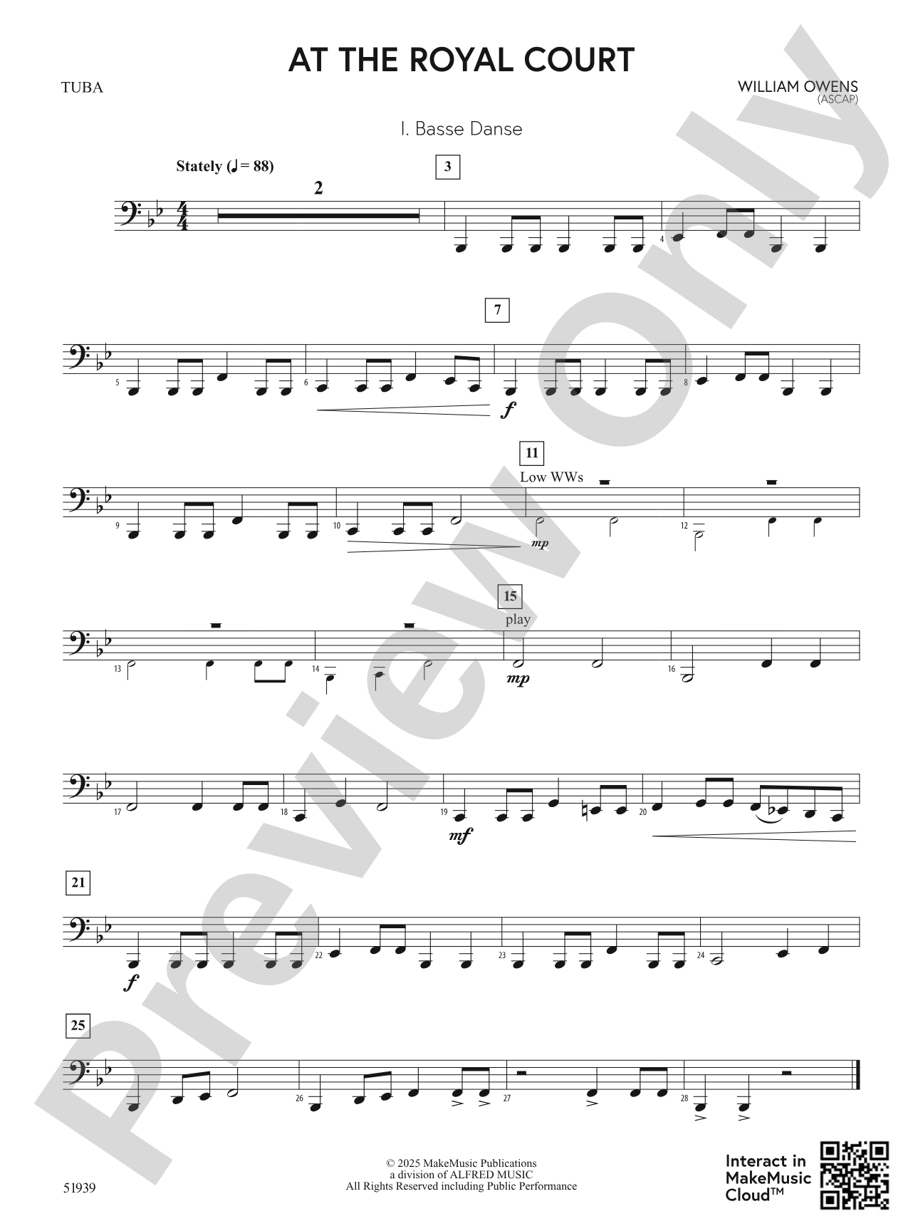 At the Royal Court: Tuba