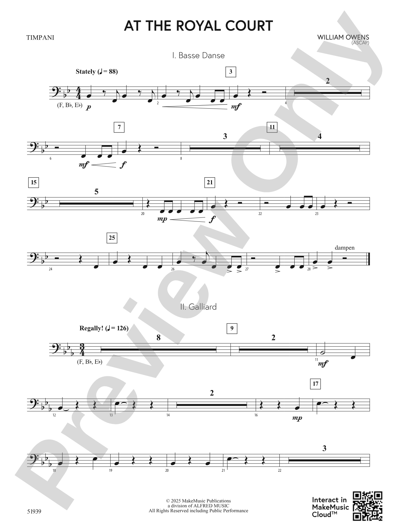 At the Royal Court: Timpani