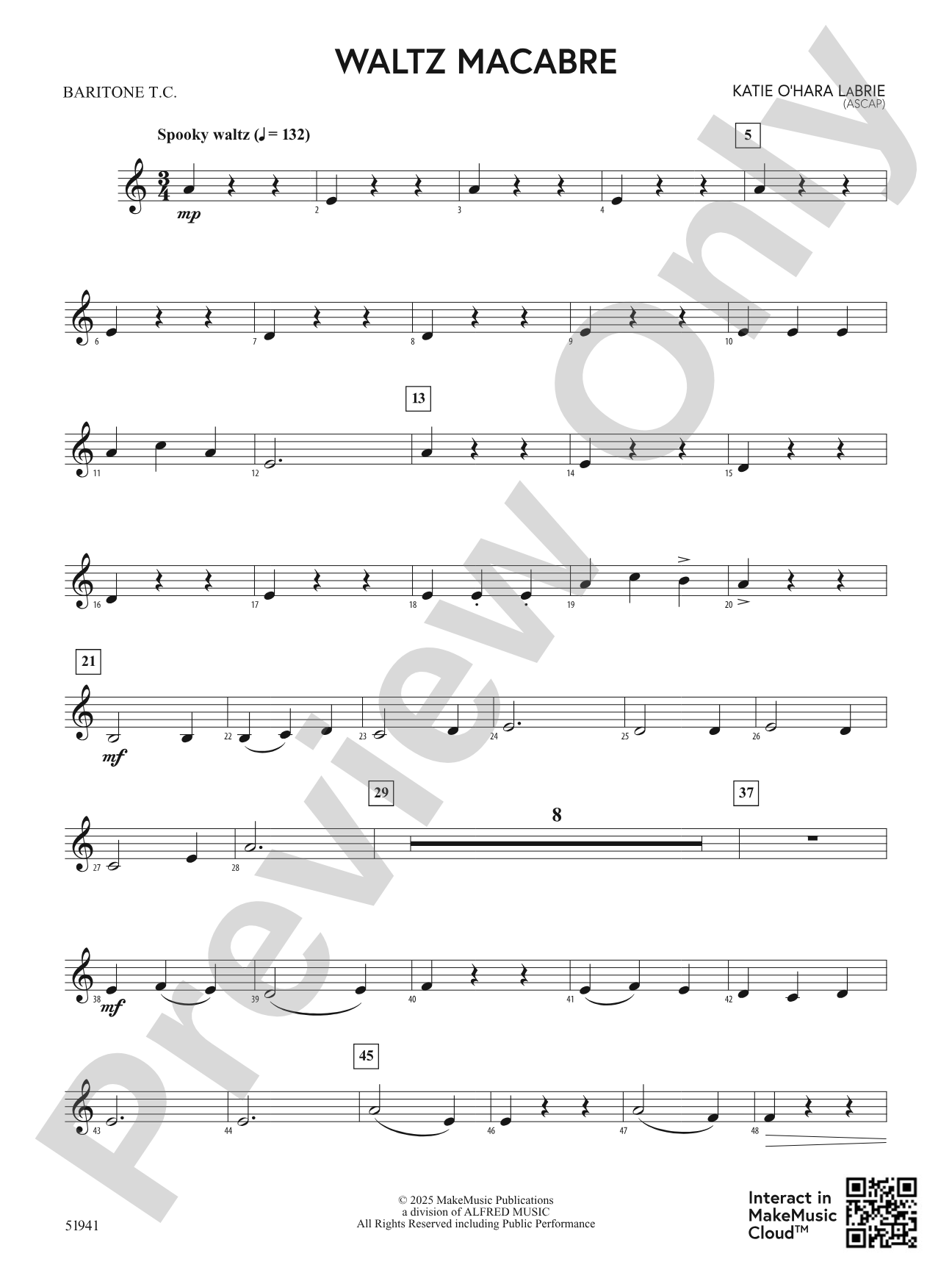 Waltz Macabre: Baritone T.C.
