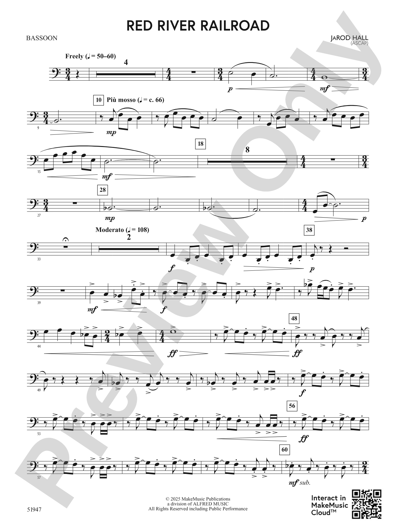 Red River Railroad: Bassoon