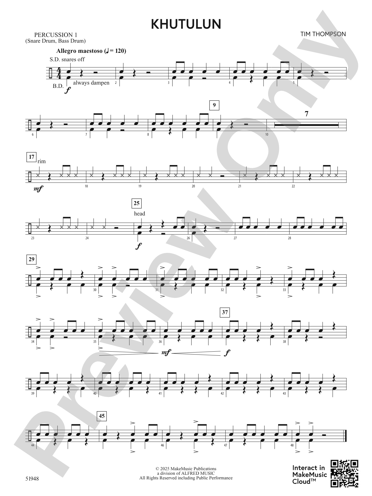 Khutulun: 1st Percussion