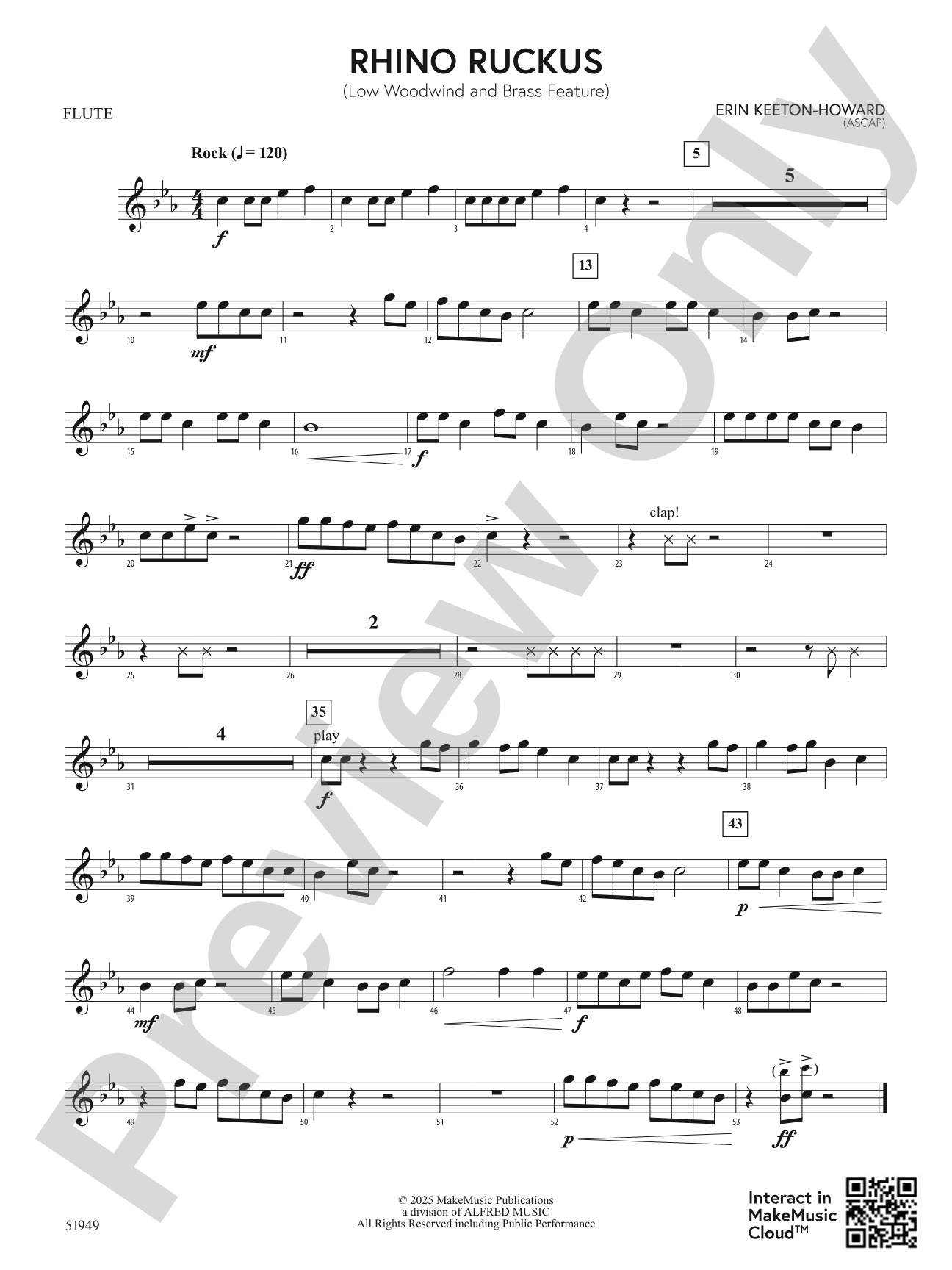 Rhino Ruckus: Flute