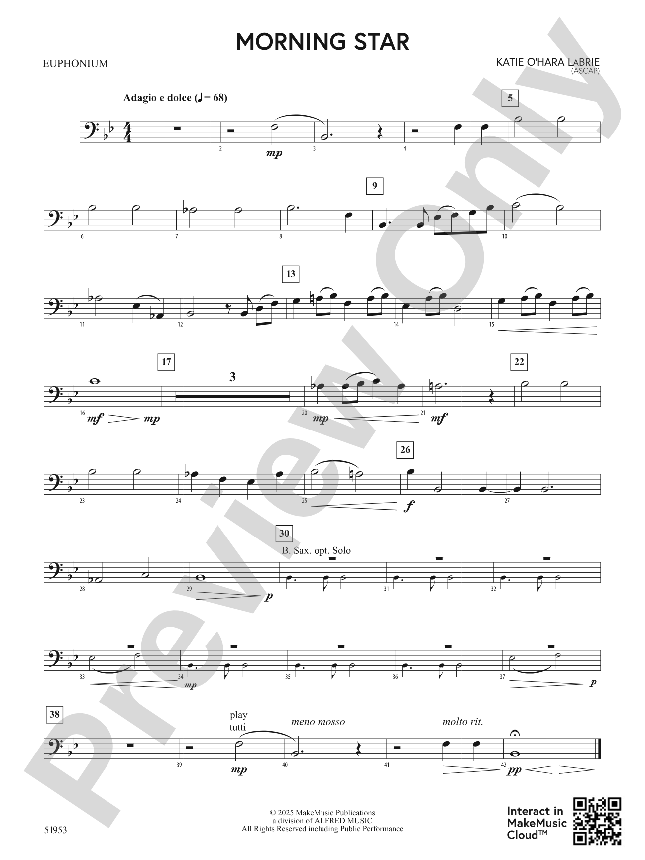 Morning Star: Baritone B.C.