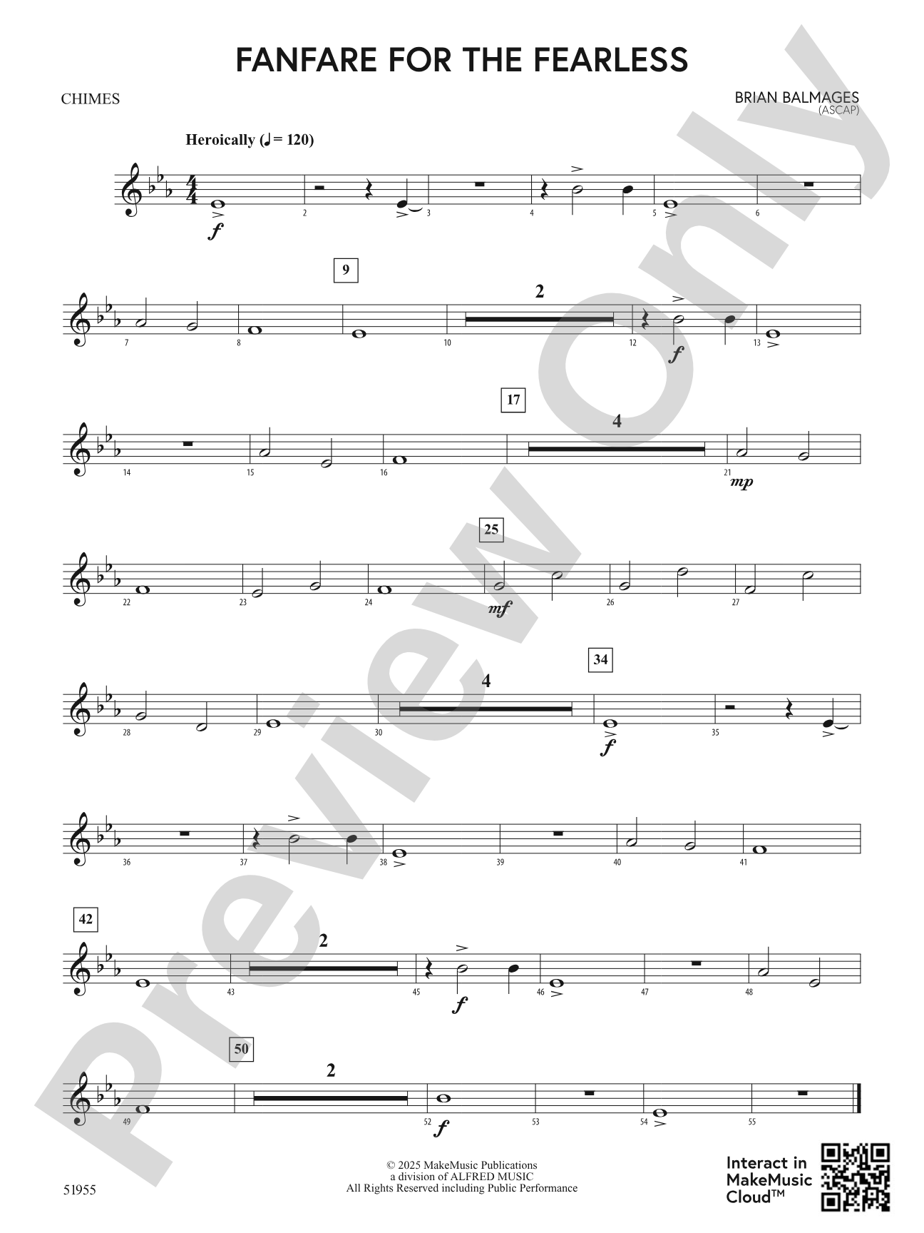 Fanfare for the Fearless: Chimes