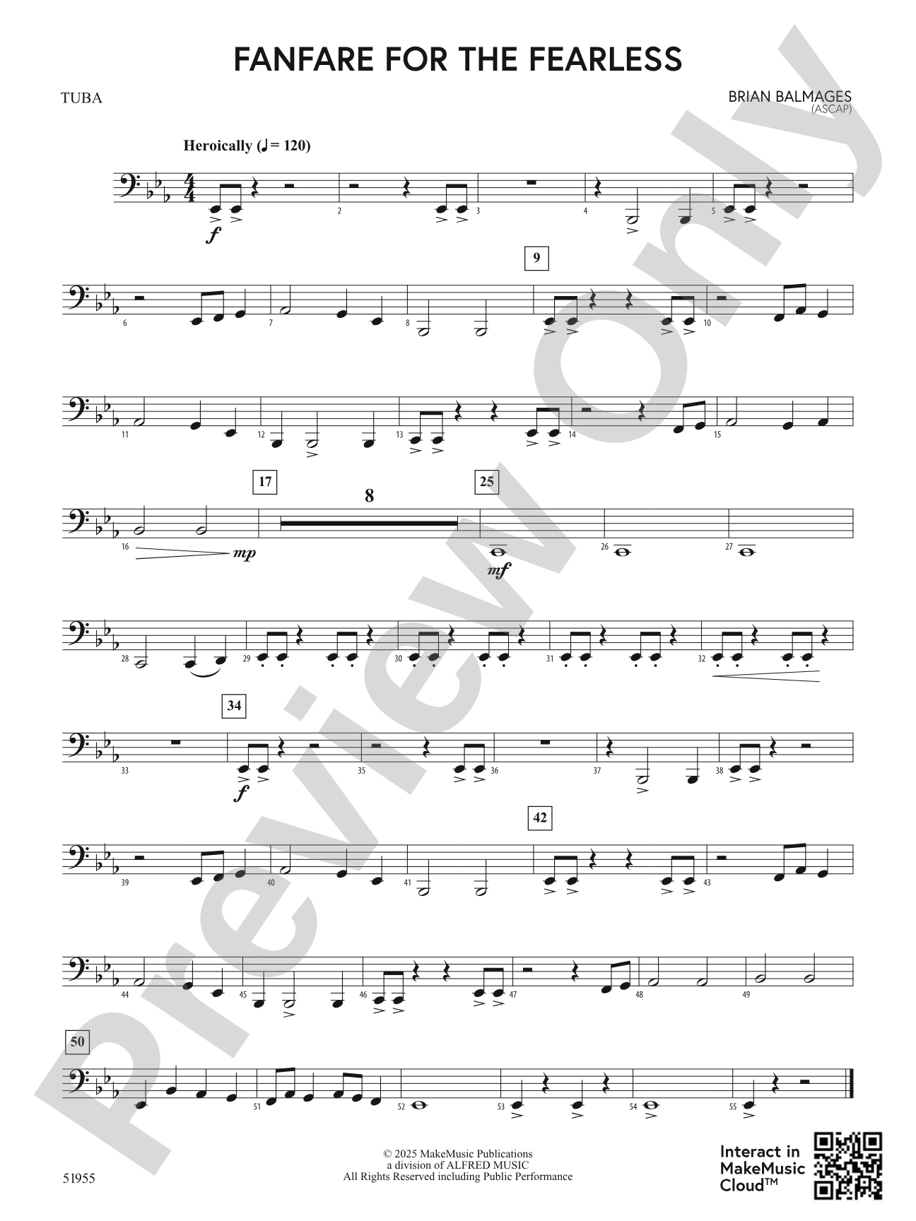 Fanfare for the Fearless: Tuba