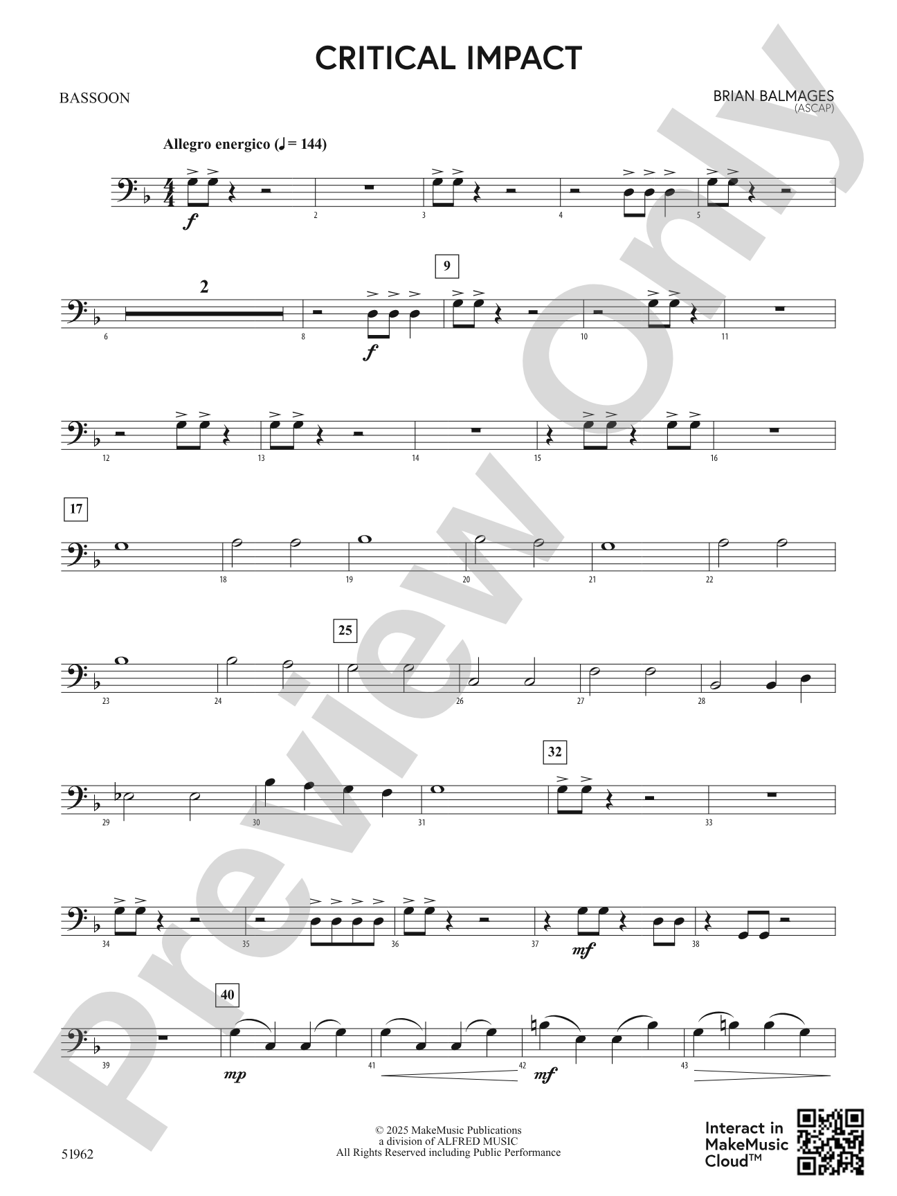 Critical Impact: Bassoon