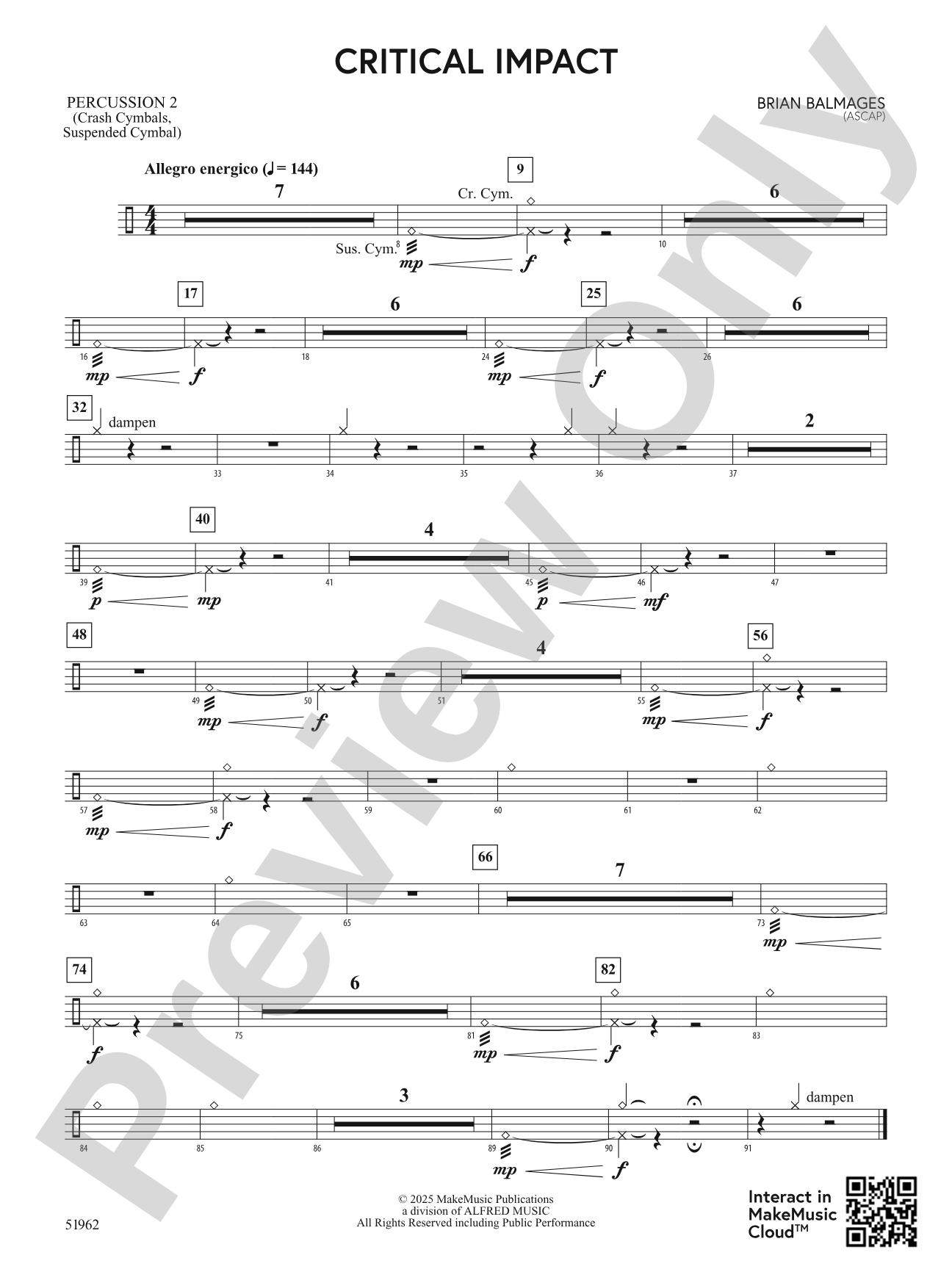 Critical Impact: 2nd Percussion