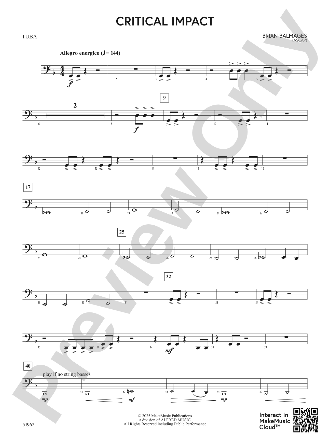 Critical Impact: Tuba