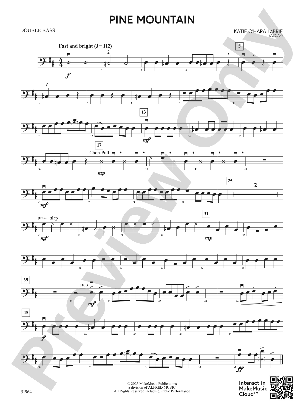 Pine Mountain: String Bass