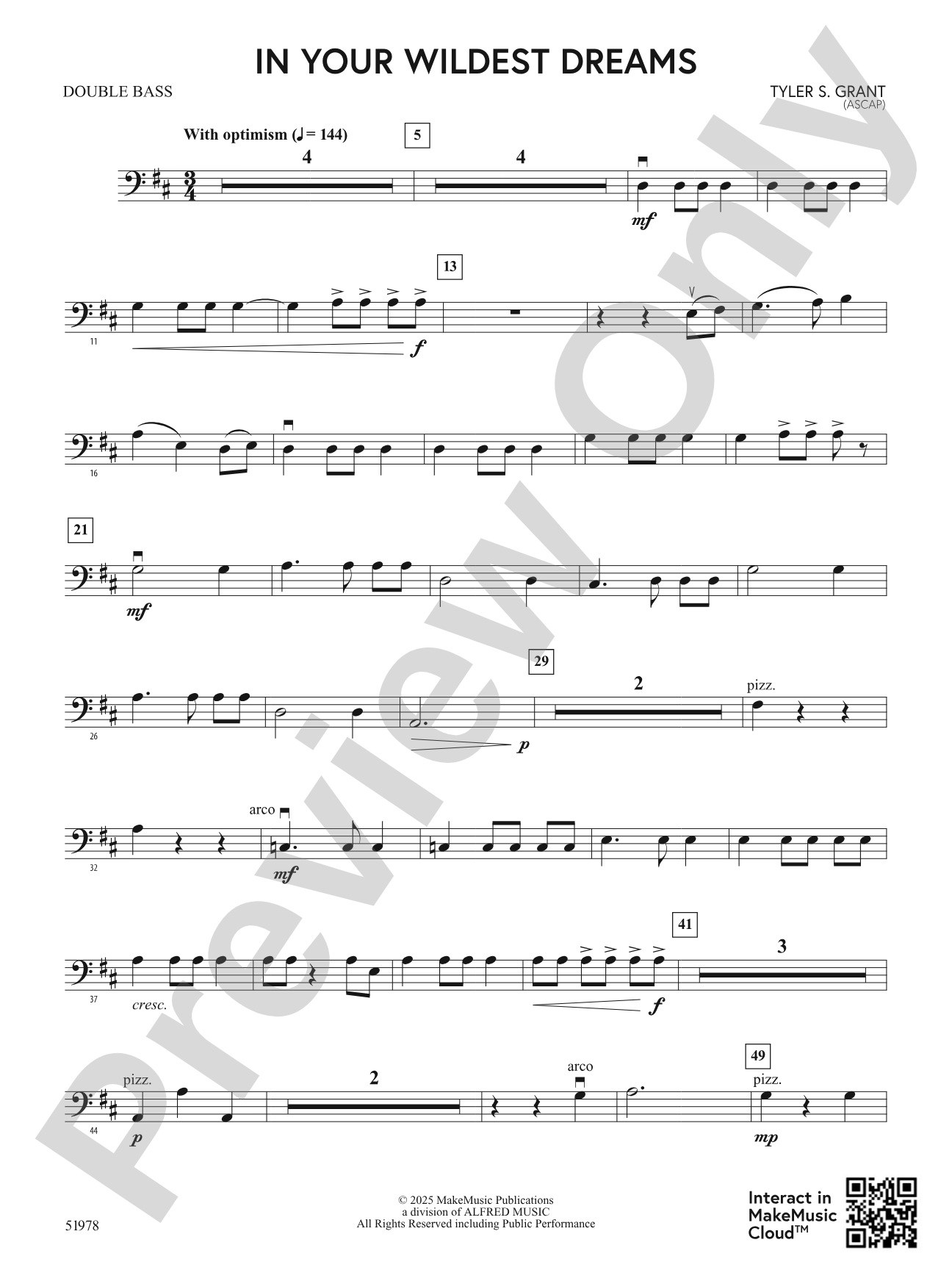 In Your Wildest Dreams: String Bass