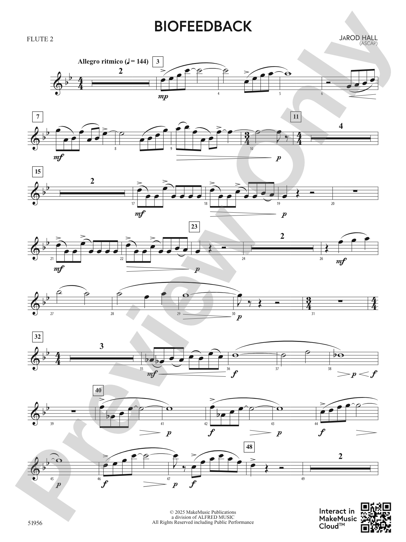Biofeedback: 2nd Flute