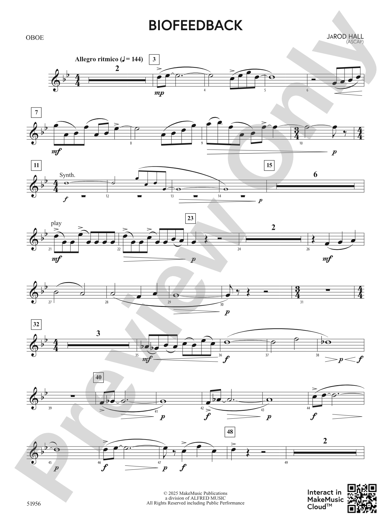 Biofeedback: Oboe
