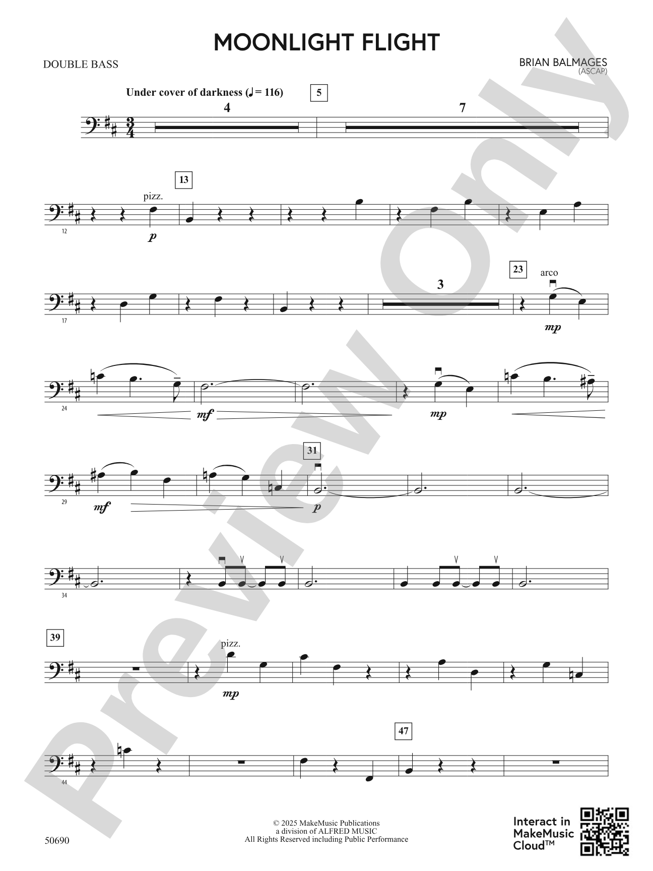 Moonlight Flight: String Bass