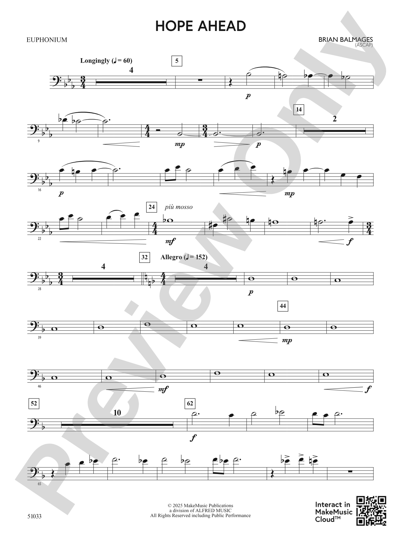 Hope Ahead: Baritone B.C.