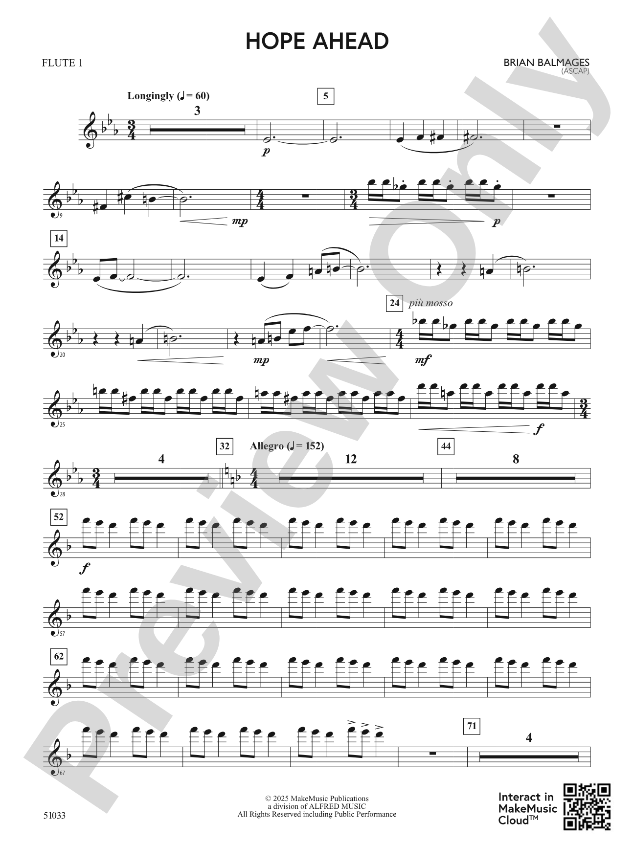 Hope Ahead: Flute